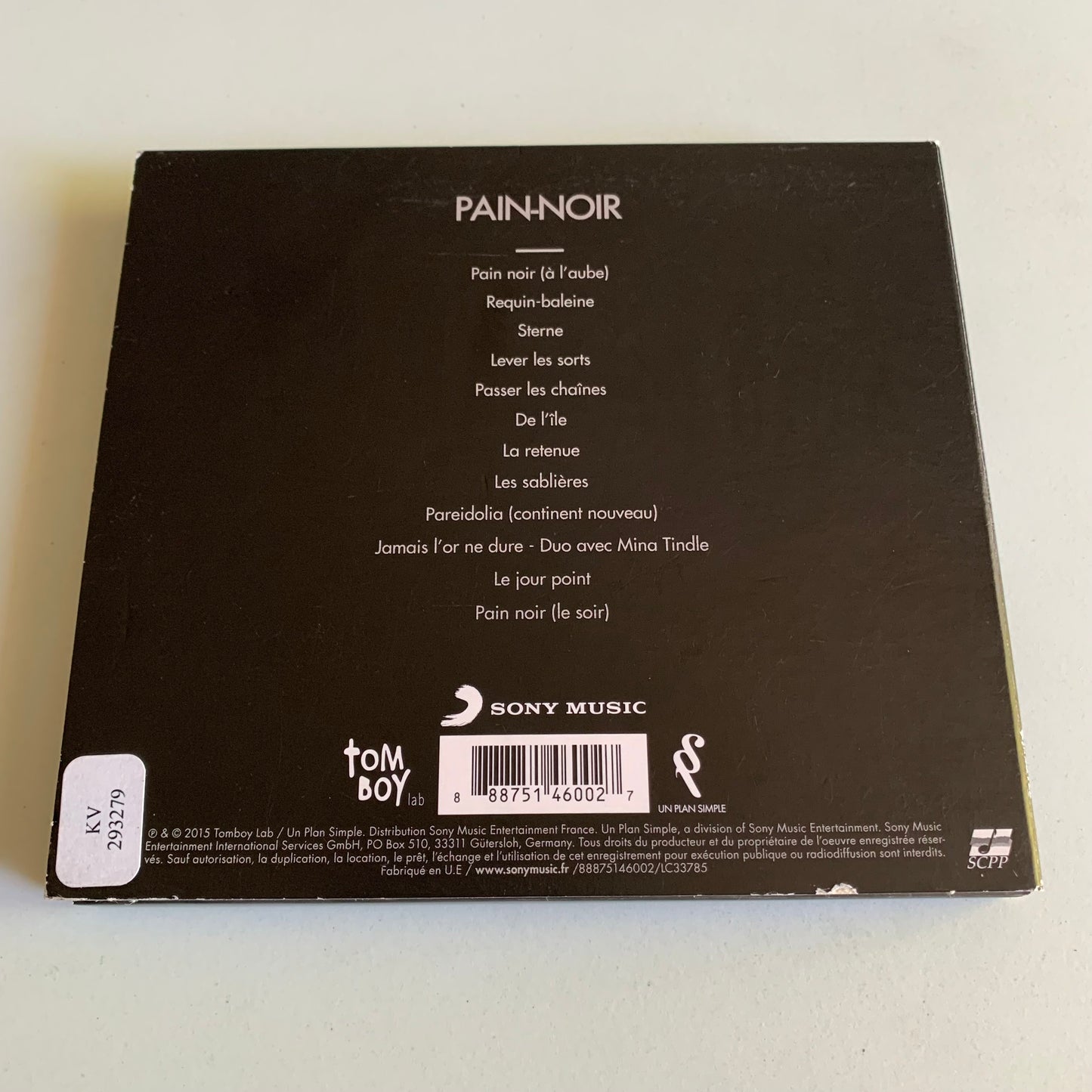 Pain-Noir - Pain-Noir - 2015 Occasion