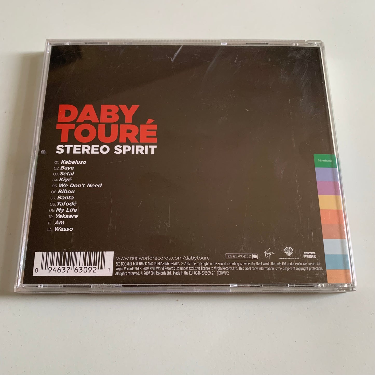 CD - Daby Touré - Stereo Spirit - 2007 Occasion