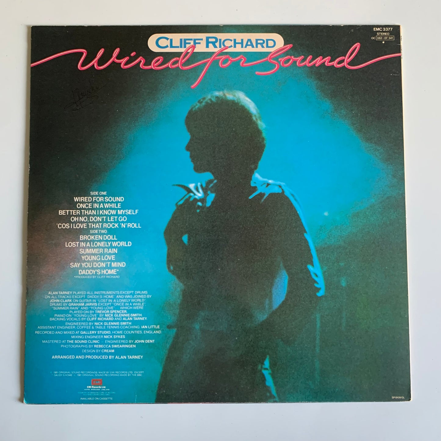 Cliff Richard - Wired For Sound - LP 1981