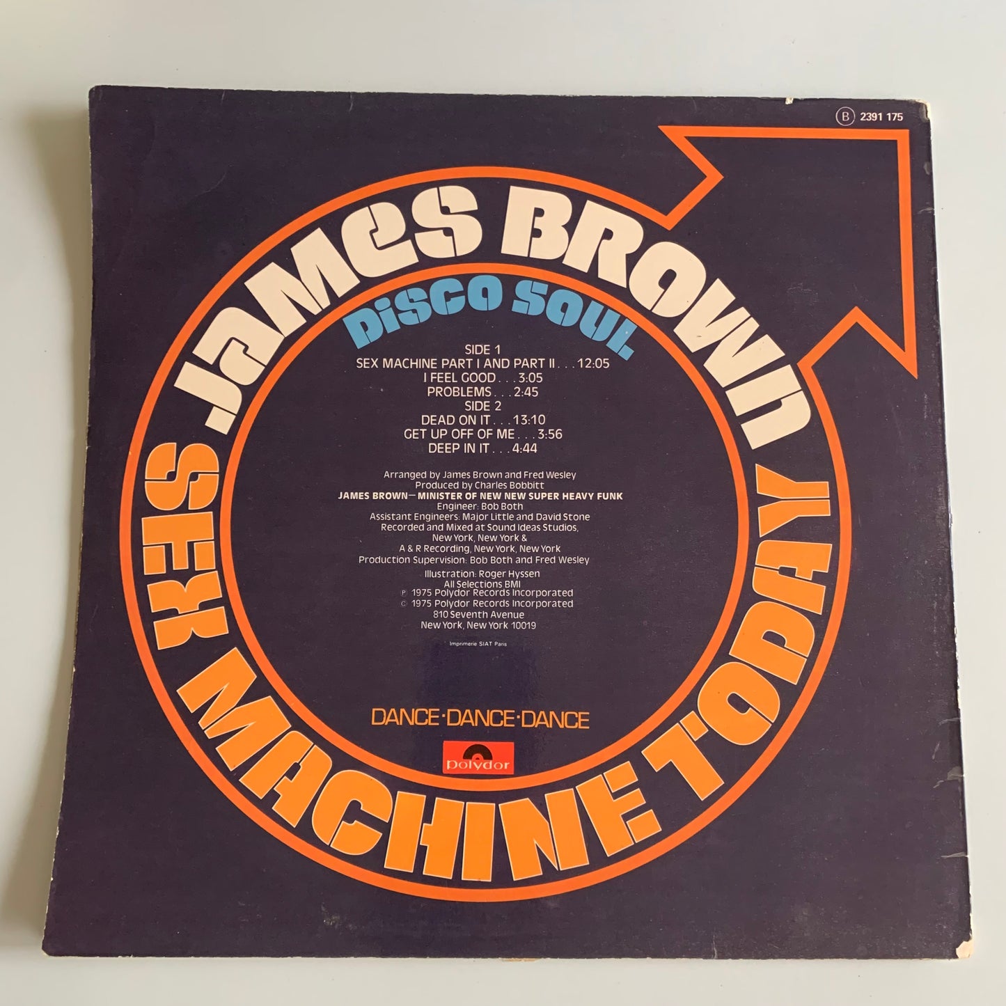 James Brown - Sex Machine Today - LP 1975
