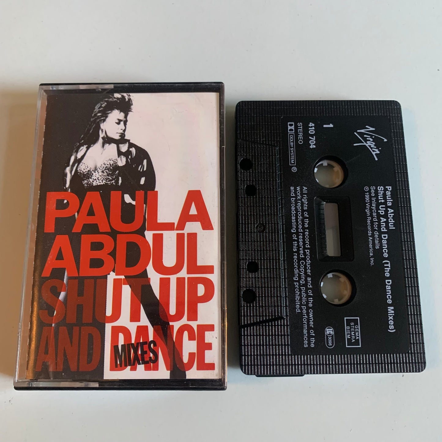 Paula Abdul - Shut Up And Dance - The Dance Mixes - 1990 Occasion
