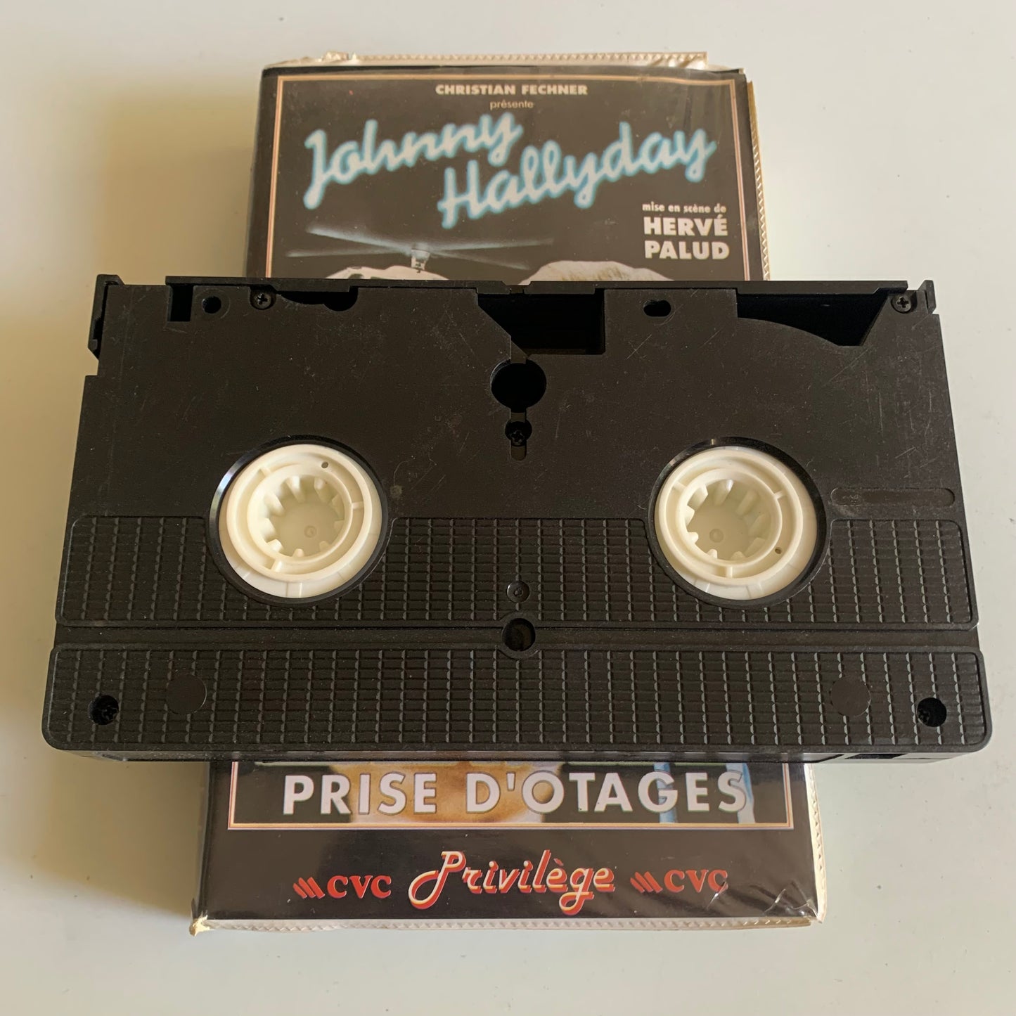 Johnny Hallyday - David Lansky Pris D’Otages - VHS 1989 Occasion