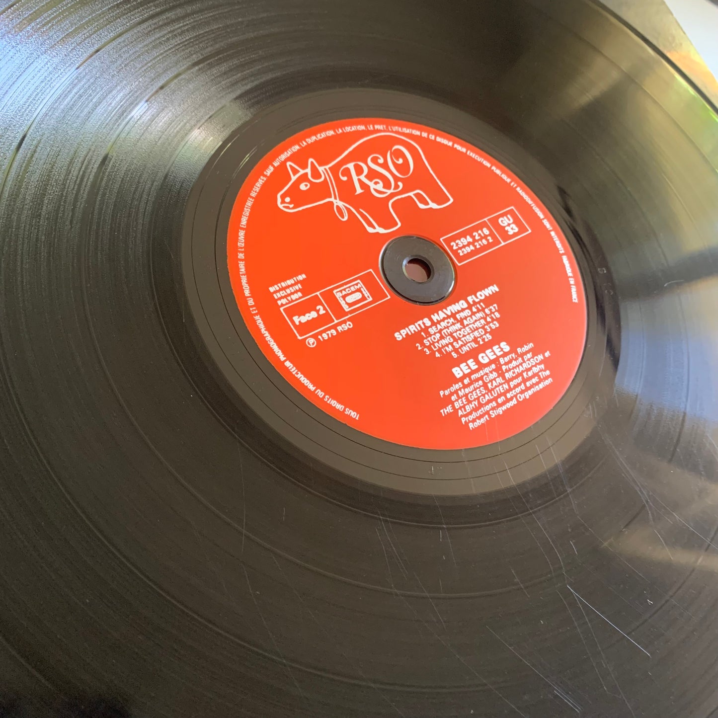 Bee Gees - Spirits Having Flown - LP 1979 Occasion