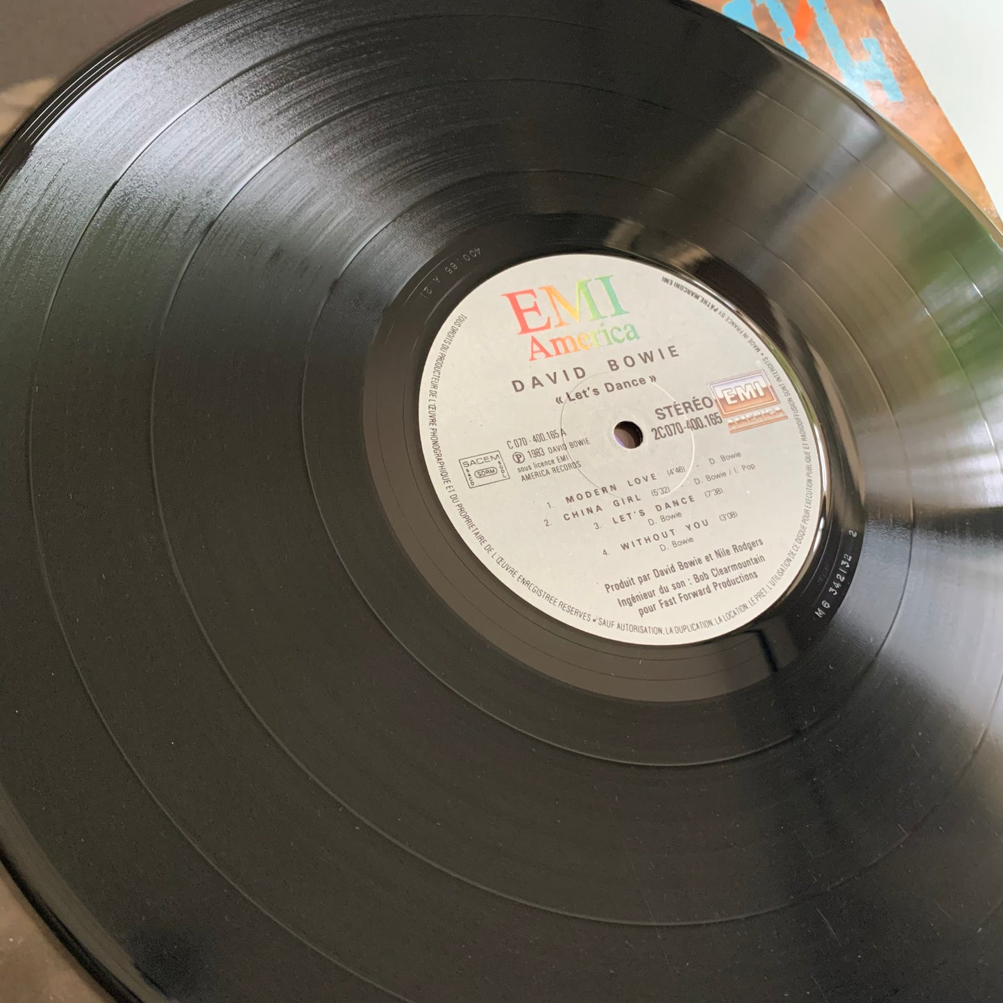David Bowie - Let's Dance - LP 1983 Occasion