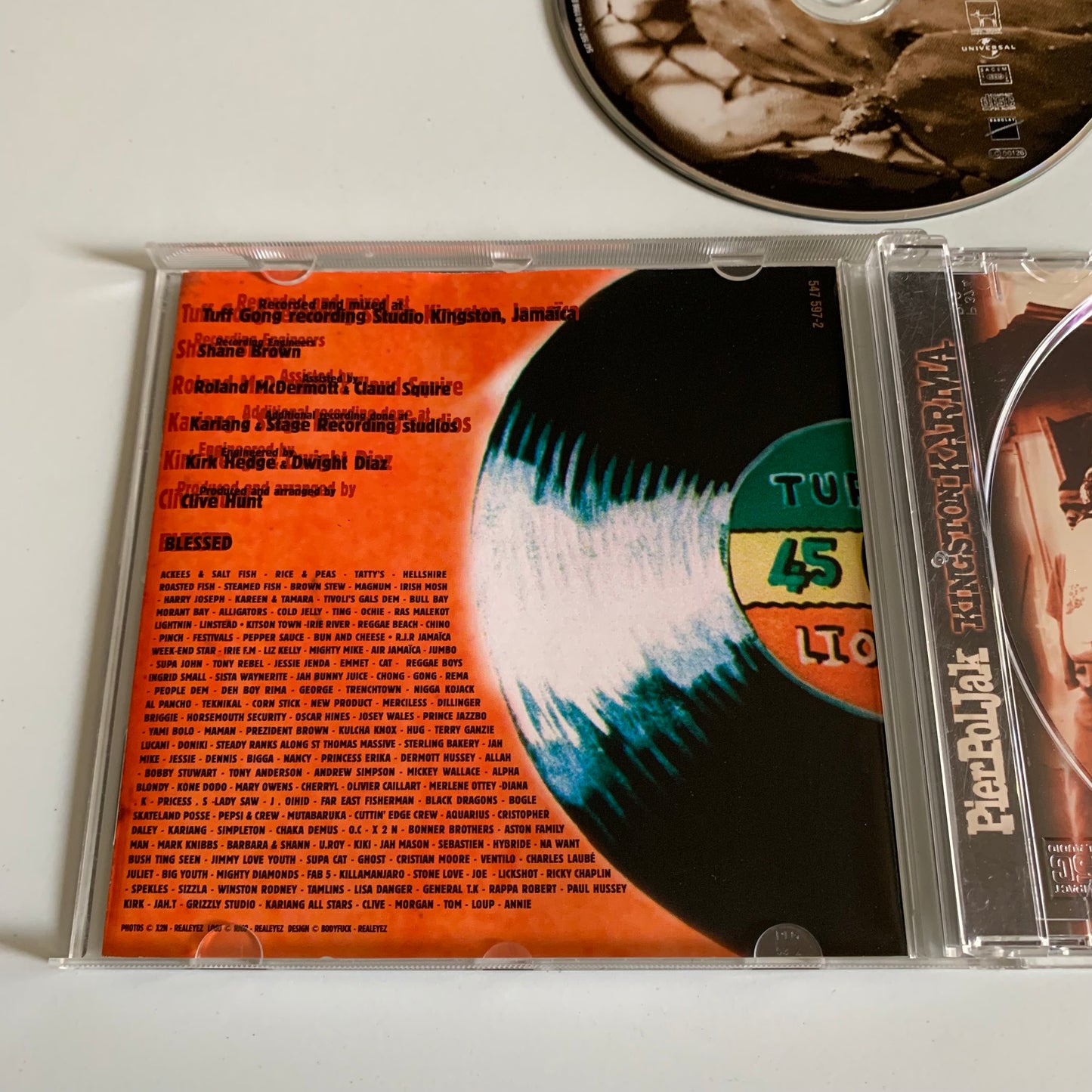 CD - Pierpoljak - Kingstone Karma - 1998 Occasion