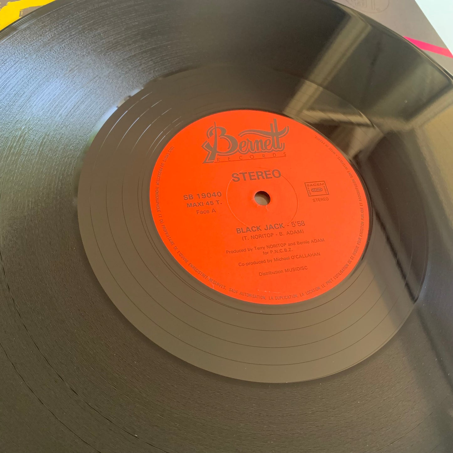 Stereo - Black Jack - Maxi 1985 Occasion