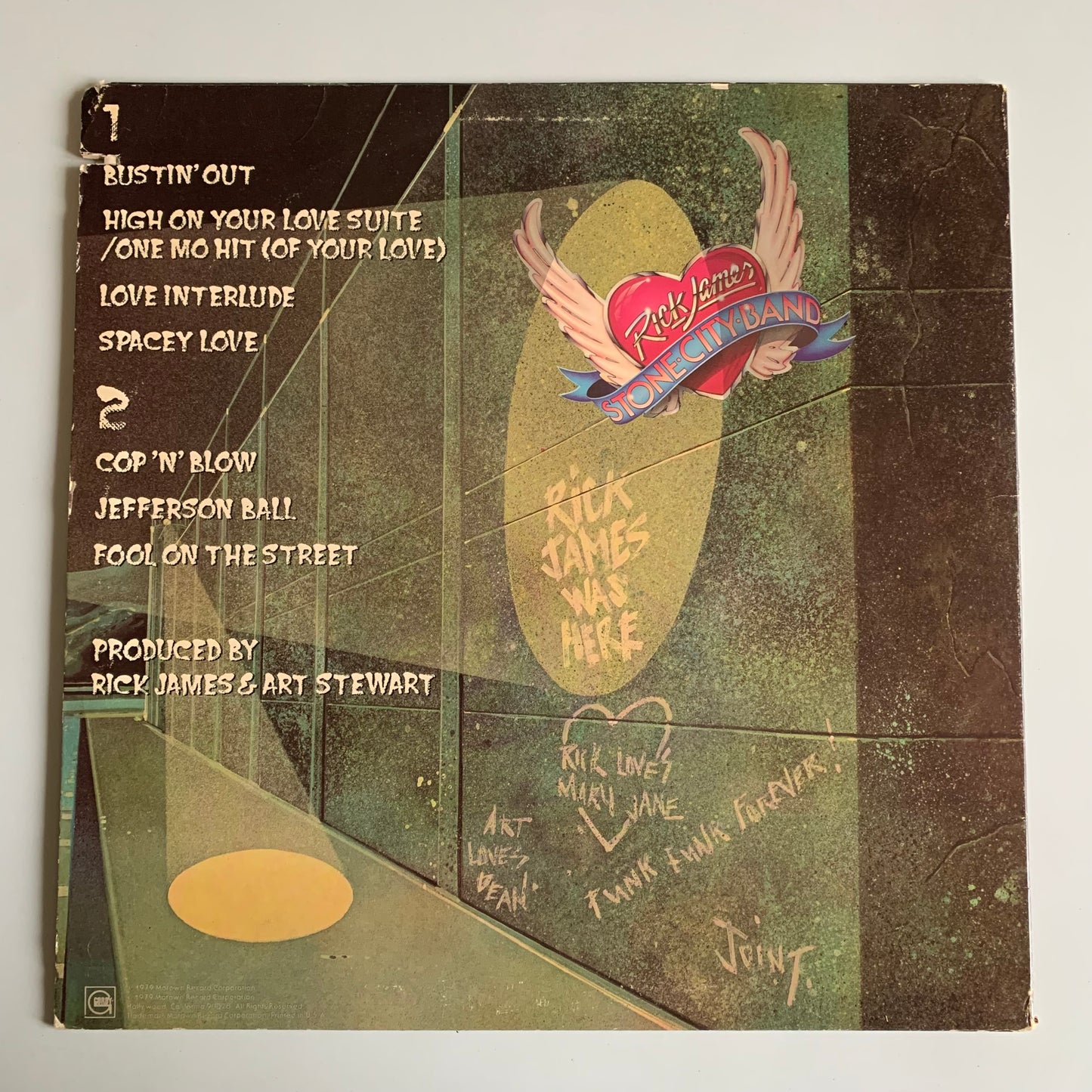 Rick James - Bustin' Out Of L Seven - LP 1979
