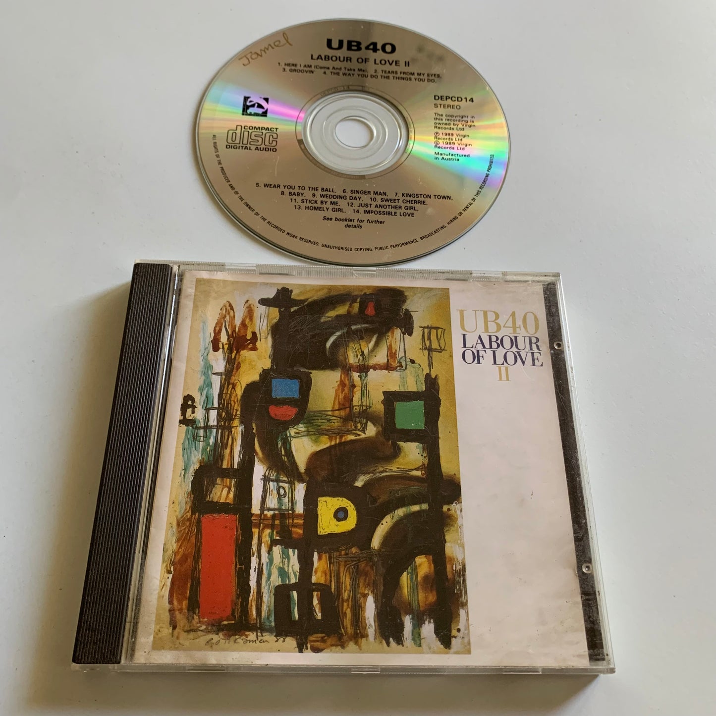 UB40 - Labour Of Love II - 1989 Occasion