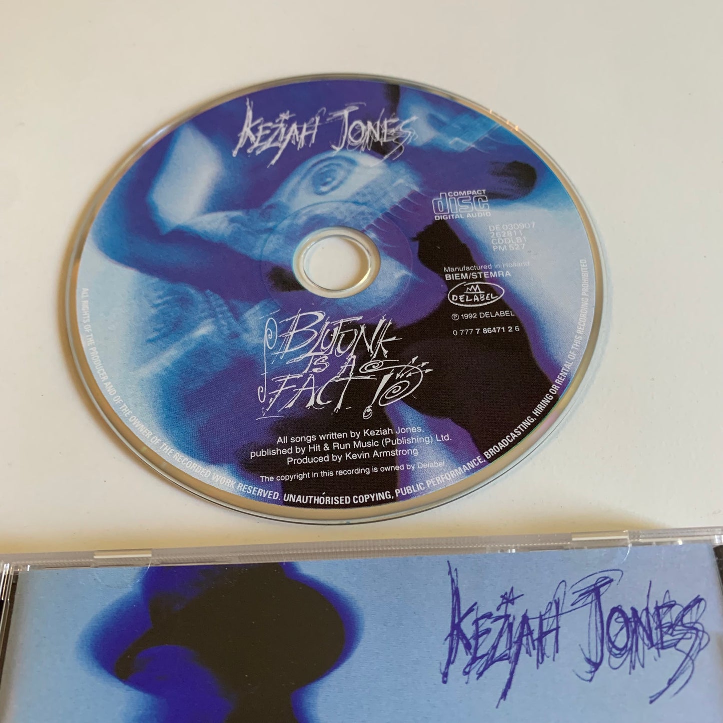 CD - Keziah Jones - Blufunk Is A Fact - Occasion