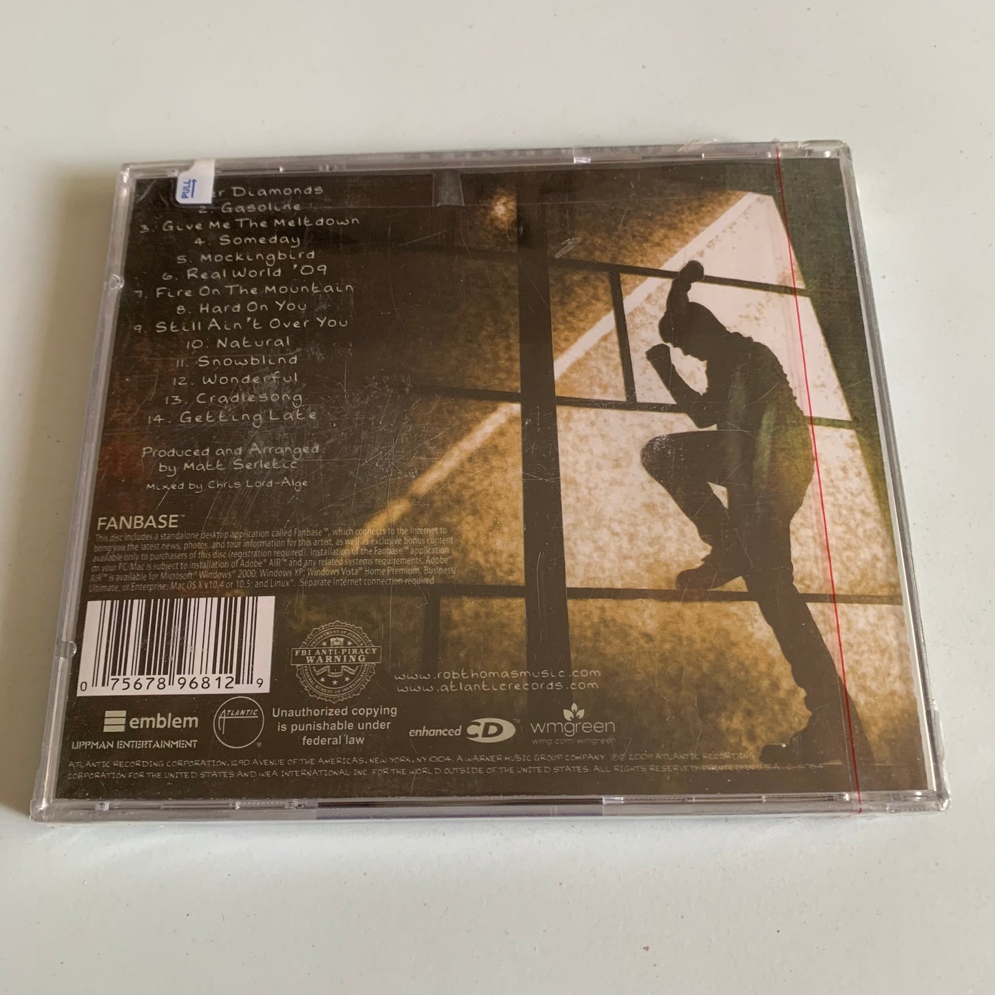 CD - Rob Thomas - Cradlesong - 2009 Neuf sous Blister