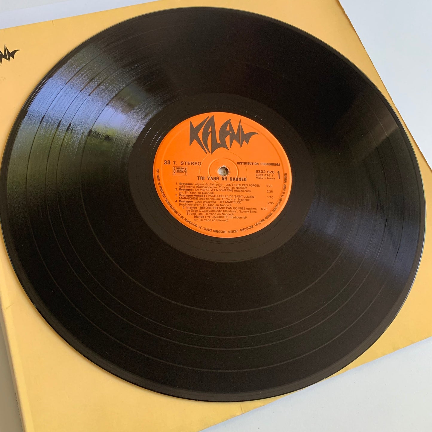 Tri Yann An Naoned - Tri Yann An Naoned - LP Album 1972 Occasion