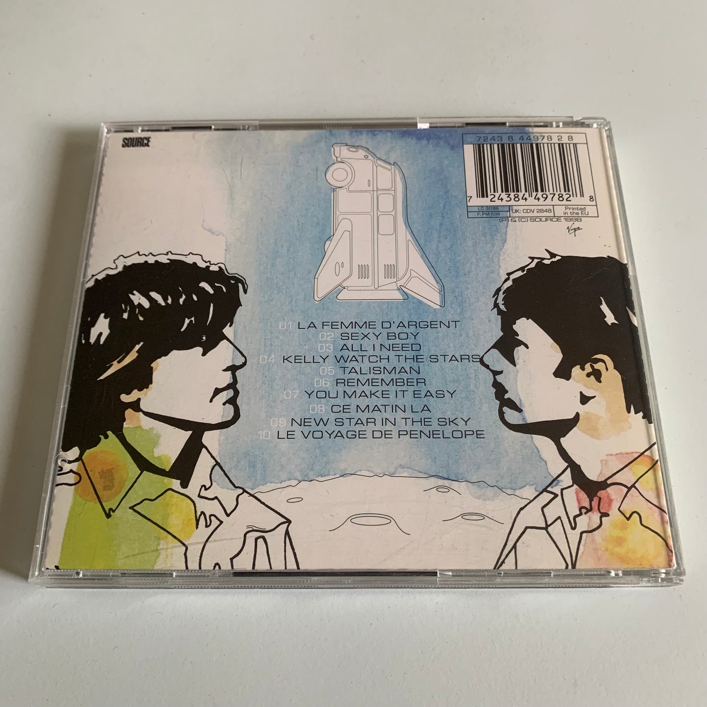 CD - Air French Band - Moon Safari - 1998 Occasion