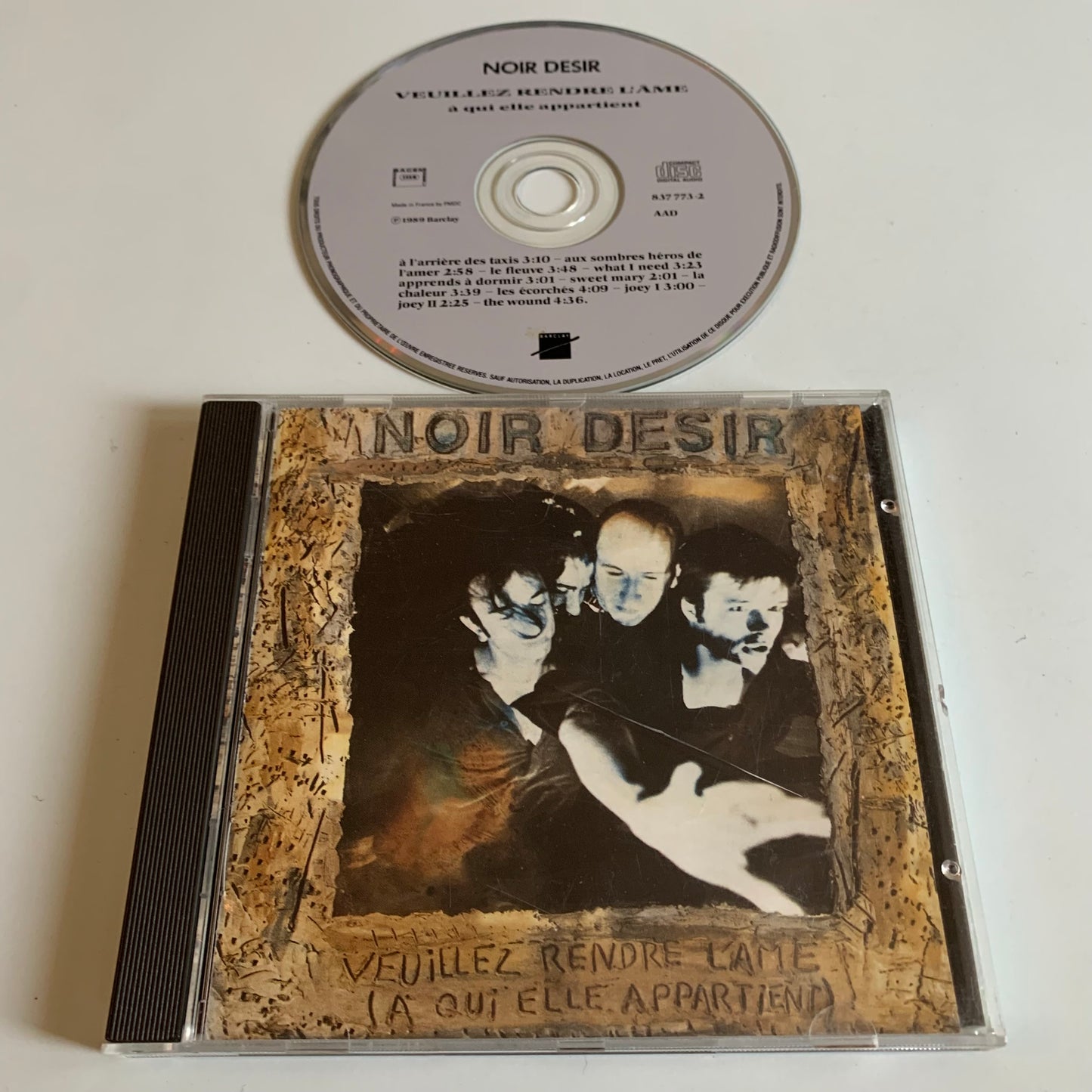 CD - Noir Désir - Veuillez Rendre L'Âme (À Qui Elle Appartient) - 1989 Occasion