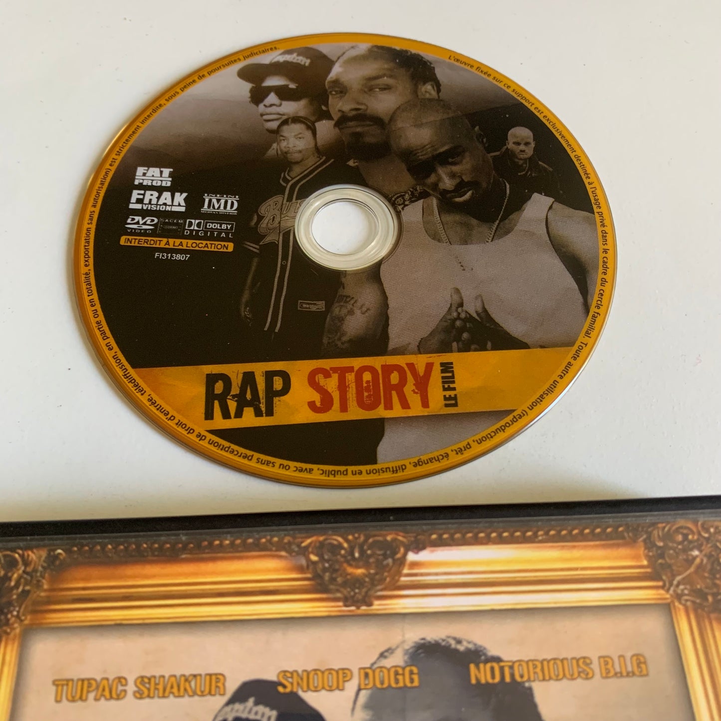 Rap Story - Le Film - Tupac 2Pac - Snoop Dogg - Notorious B.I.G - 2005 Occasion
