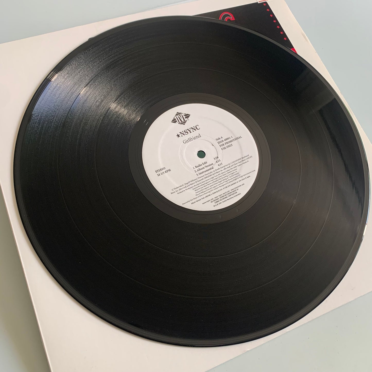 *NSYNC - Girlfriend - 12” 33-1/3 2001 Promo Occasion