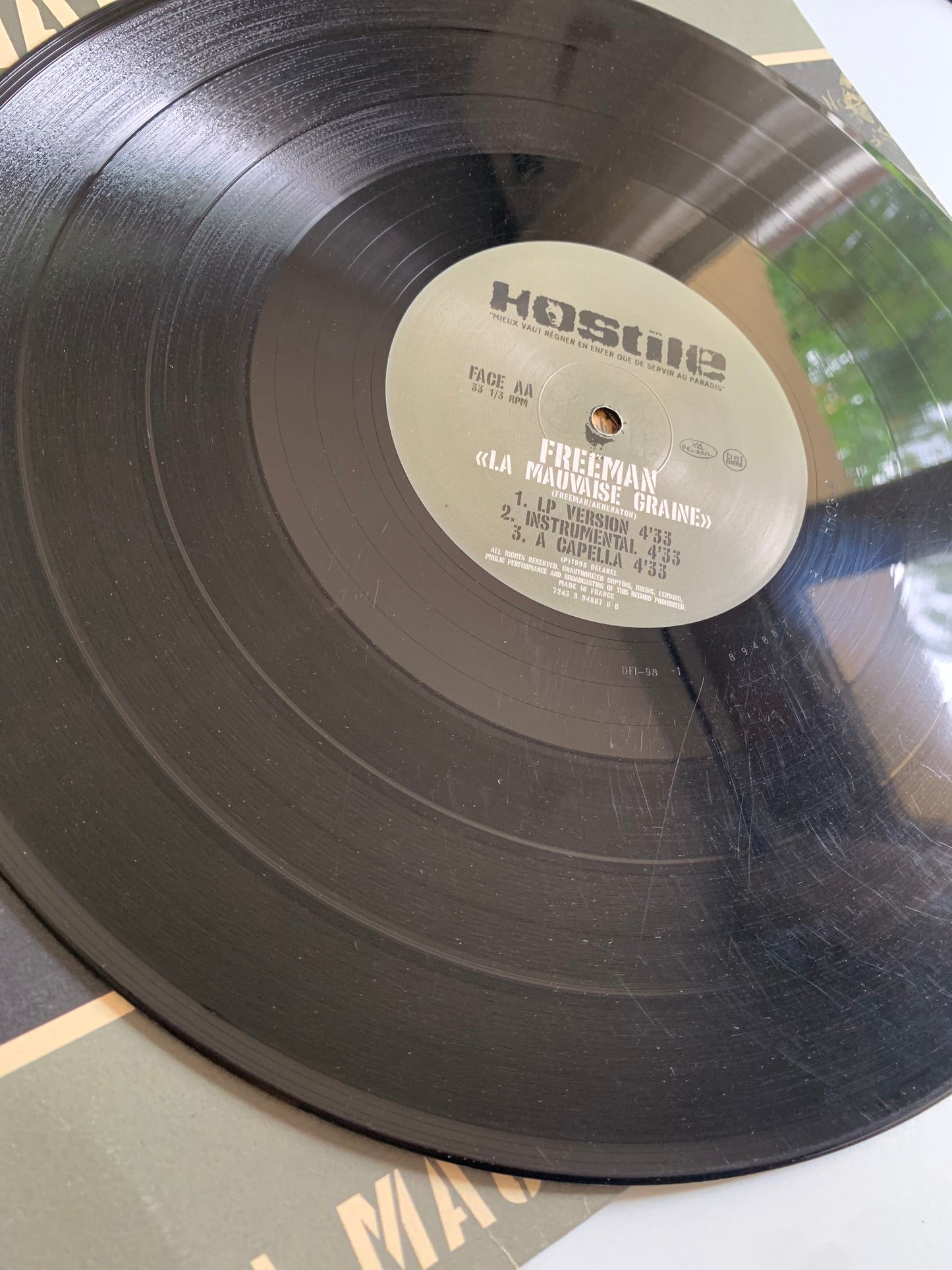 Raphael - Freeman - Mon Paradis / La Mauvaise Graine - 1998 Single Occasion