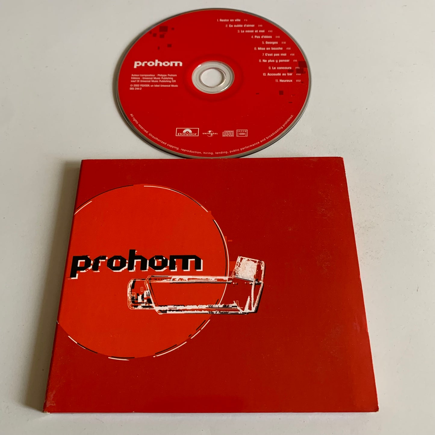 CD - Prohom - Prohom - 2002 Occasion