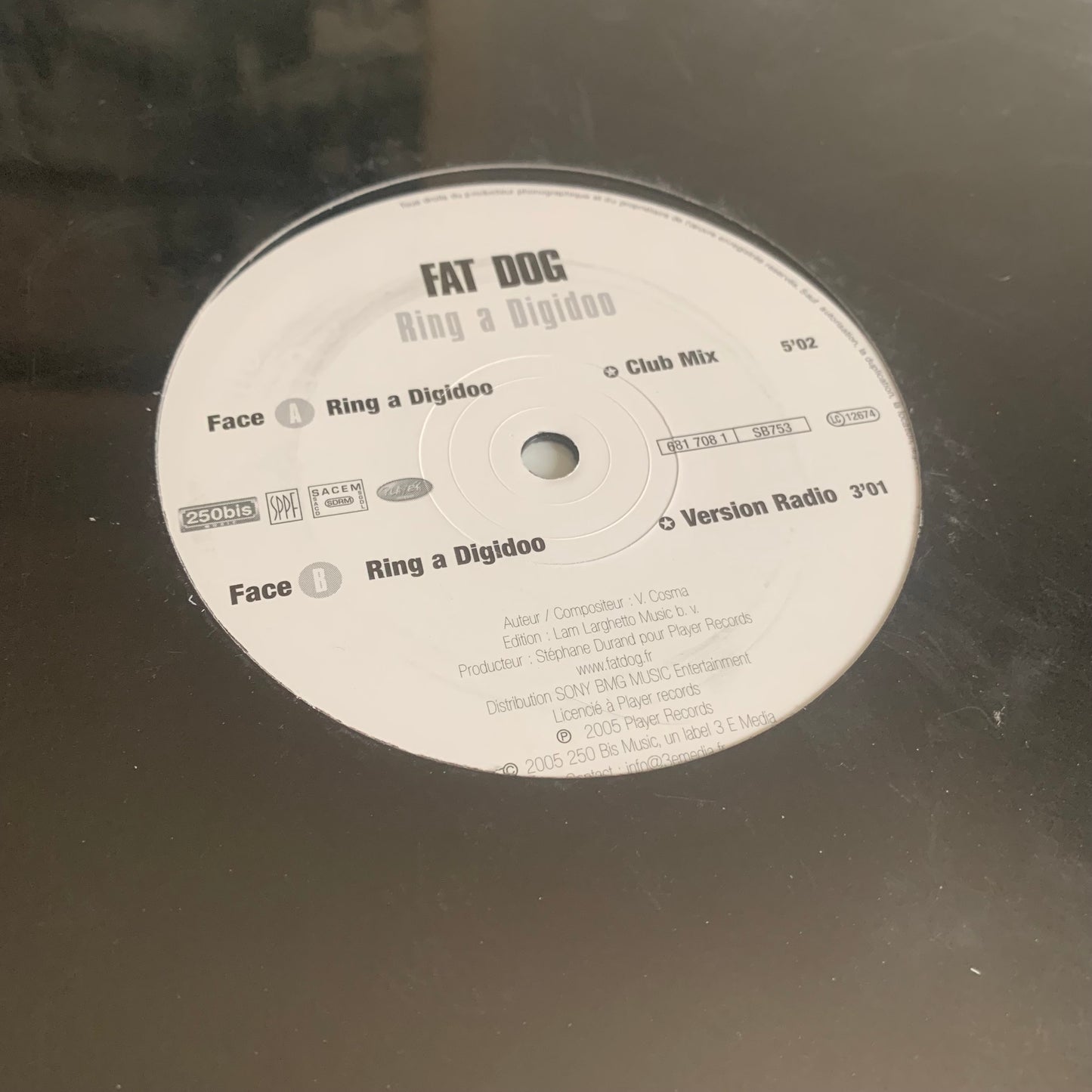Fat Dog - Ring A Digidoo - Single 2005 Neuf sous Blister