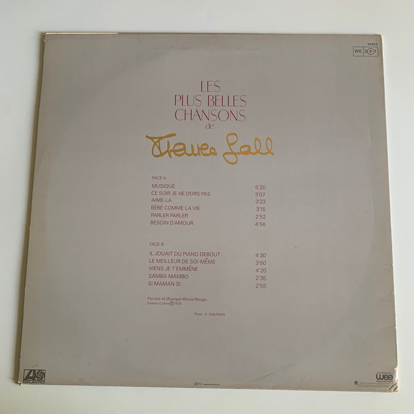 France Gall - Les Plus Belles Chansons - LP 1977/78 Occasion
