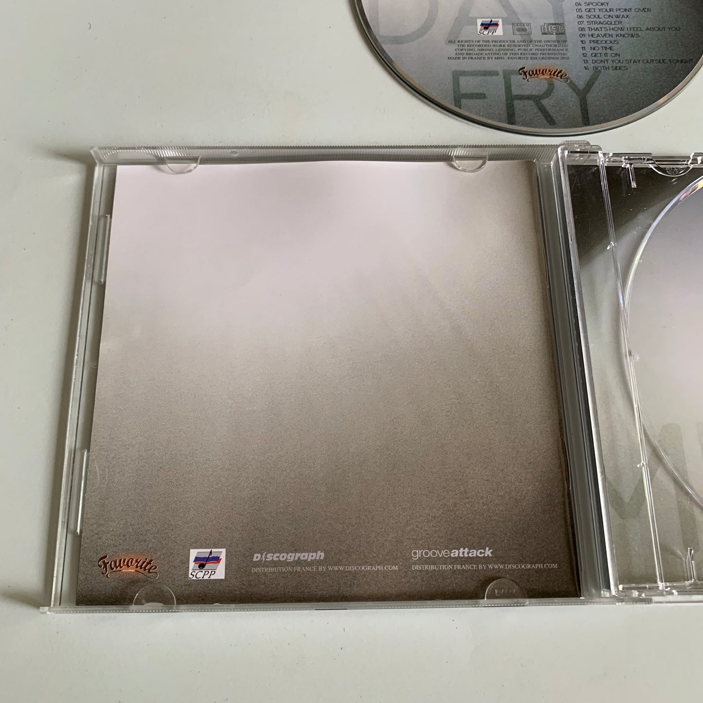 CD - Mr Day - Small Fry - 2010 Occasion