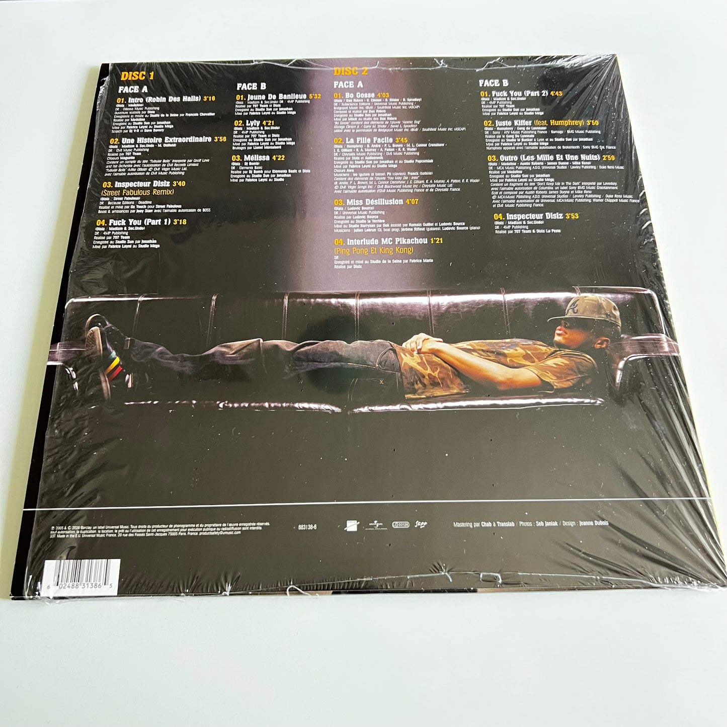 Vinyle - Disiz La Peste - Les Histoires Extraordinaires D'Un Jeune De Banlieue - Double LP 2026