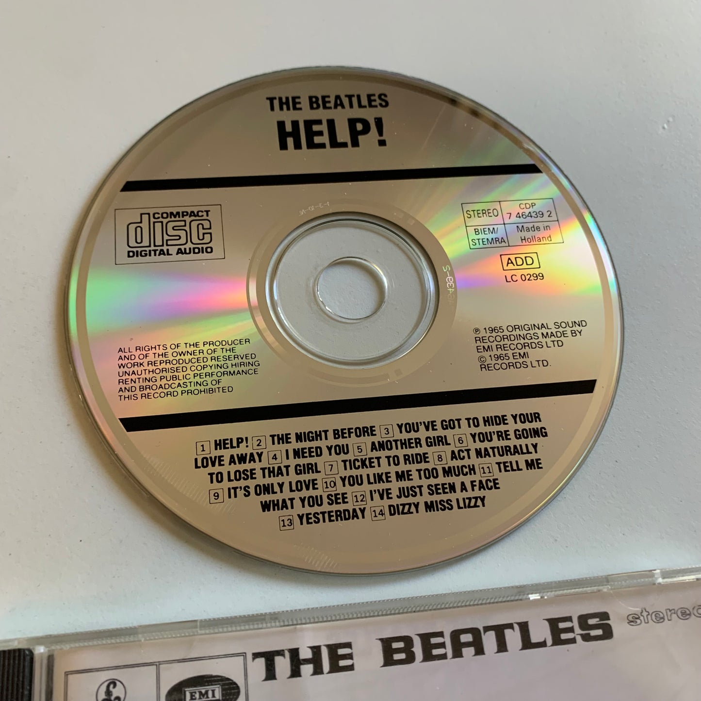 CD - The Beatles - Help - Occasion