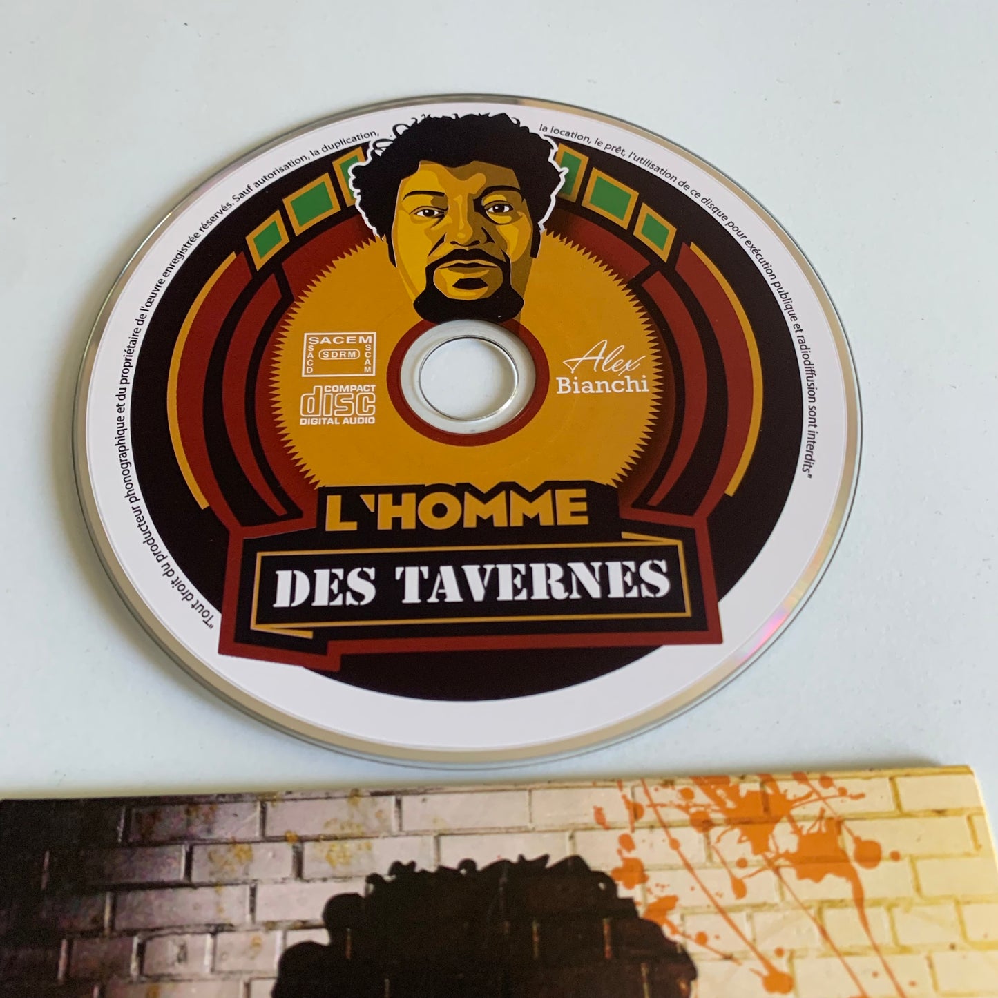 CD - Alex Bianchi - L'Homme Des Tavernes - Single Promo 2016 - Occasion