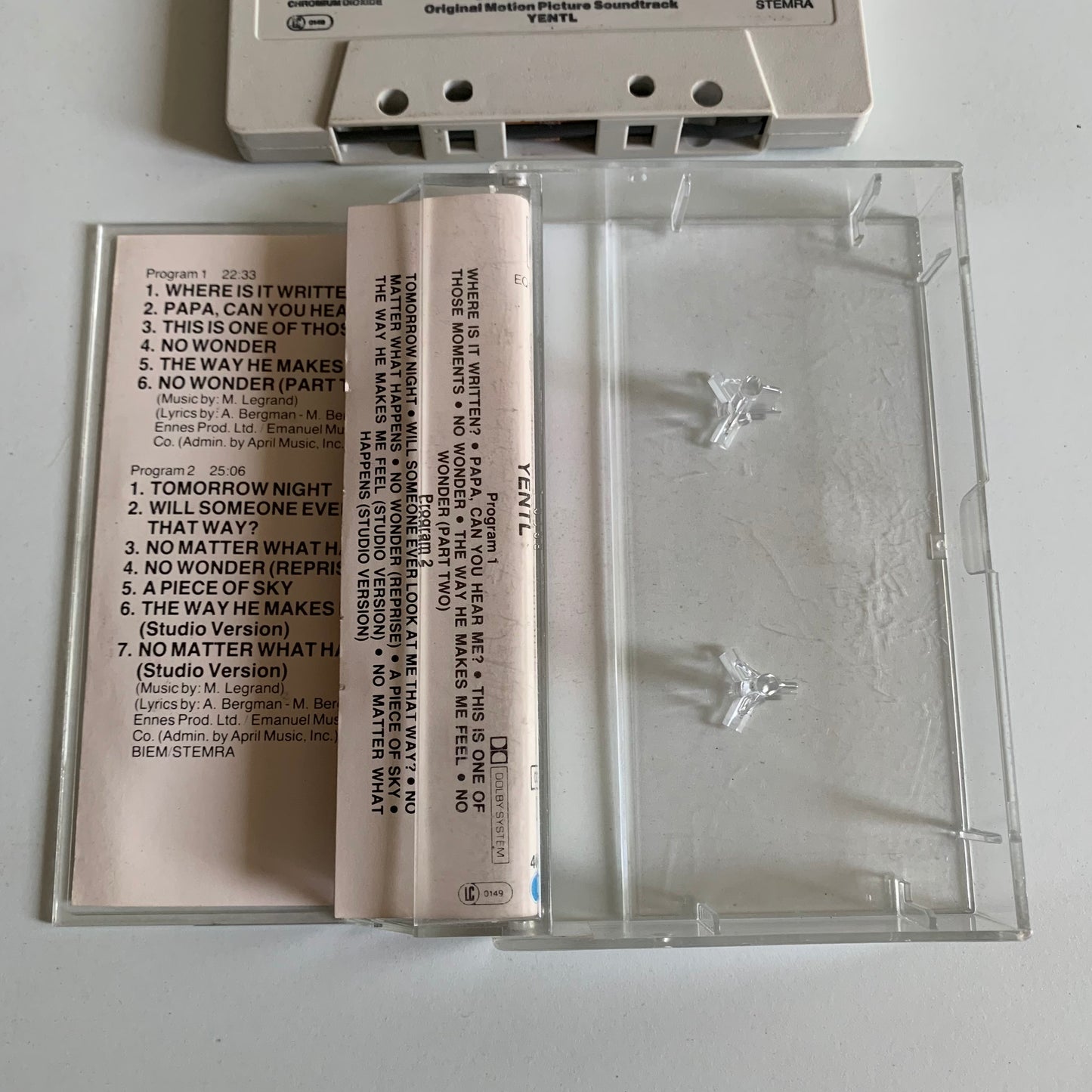 Barbra Streisand - Yentl - Original Motion Picture Soundtrack - 1983 Occasion