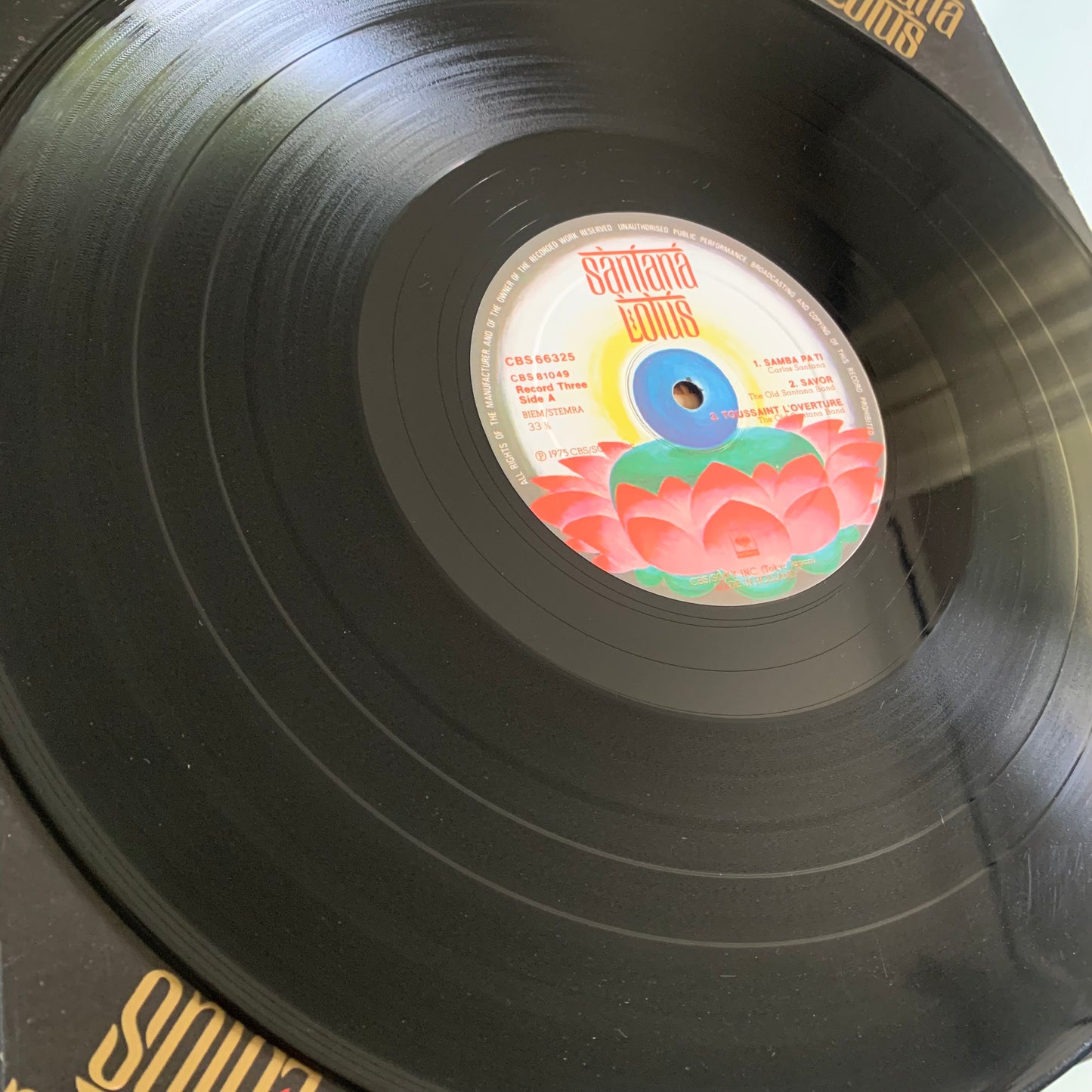 Santana - Lotus - Triple LP Vinyle Occasion