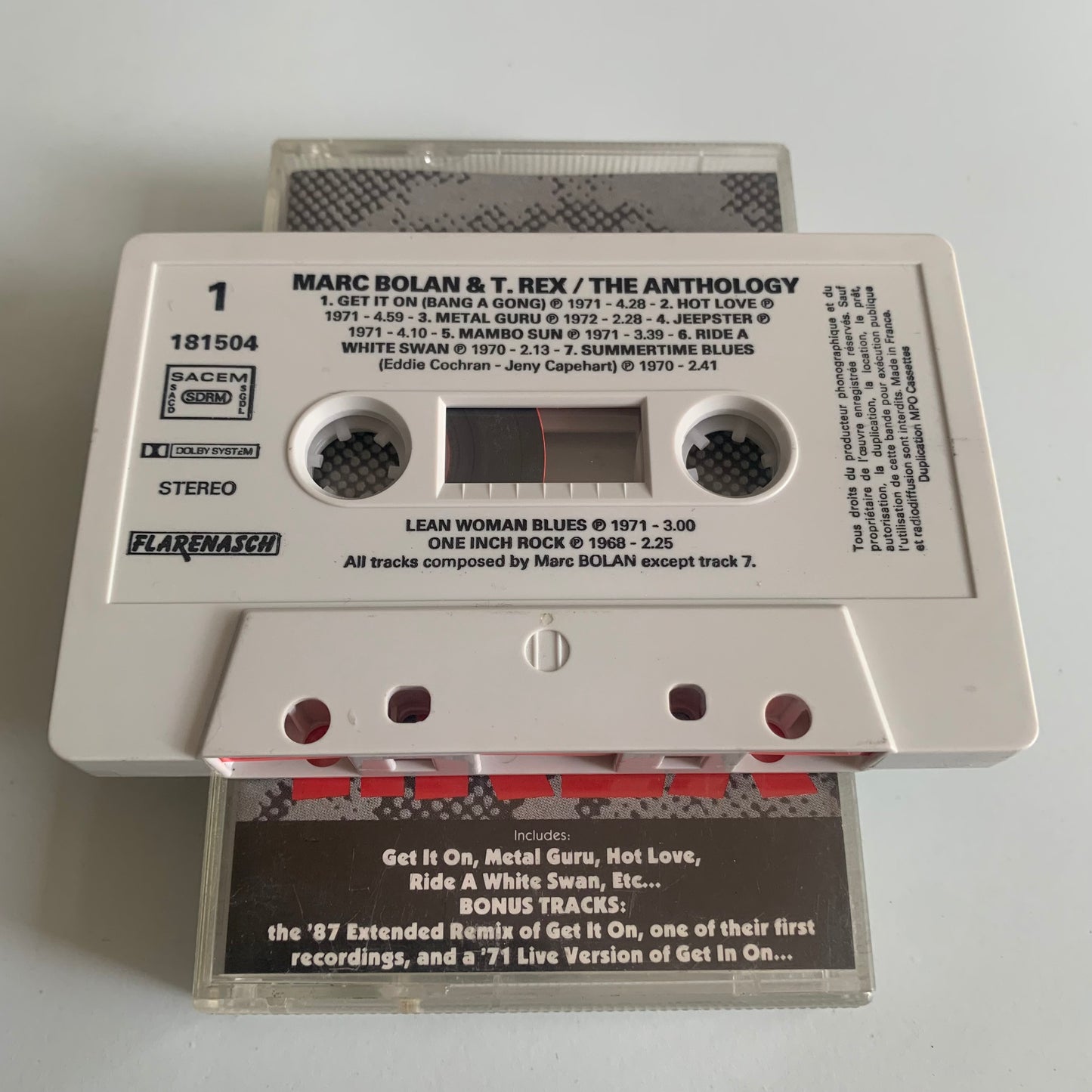 T. Rex - The Best Of T.Rex - 1992 Occasion