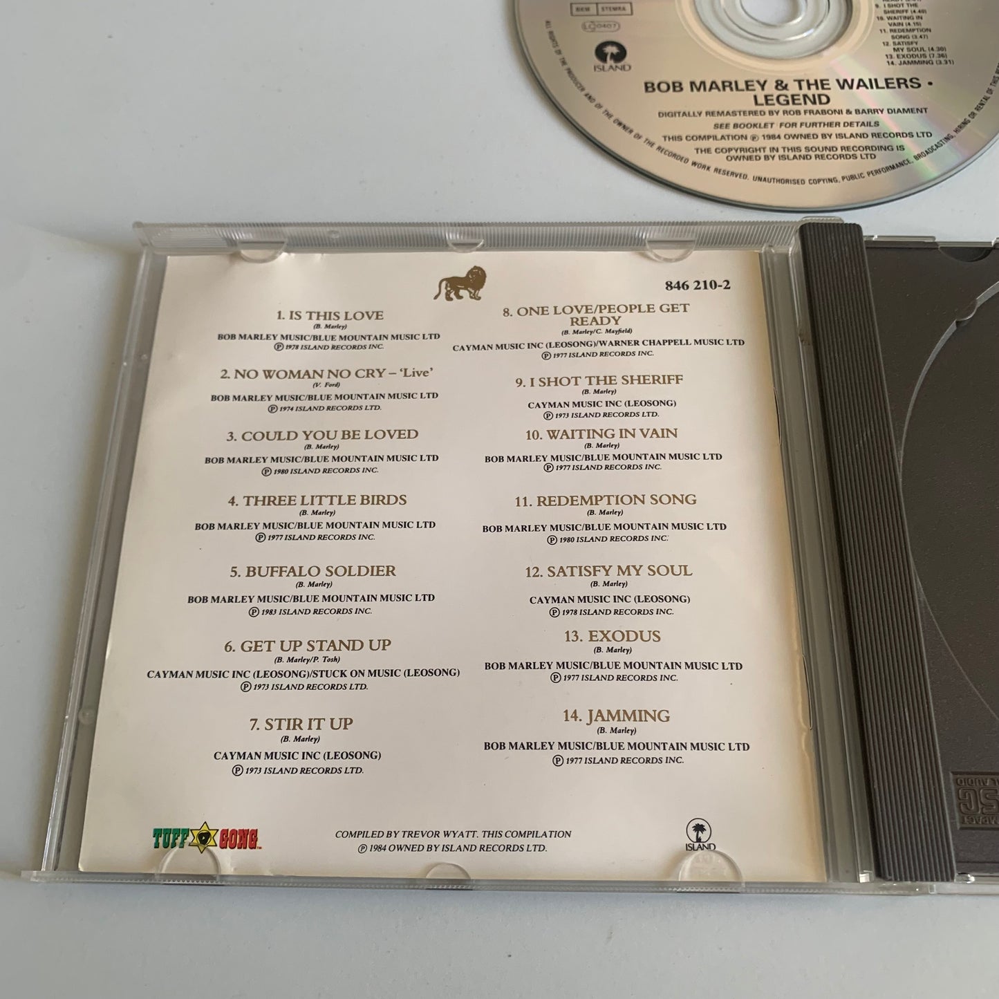 Bob Marley & The Wailers - Legend - The Best Of Bob Marley And The Wailers - Occasion