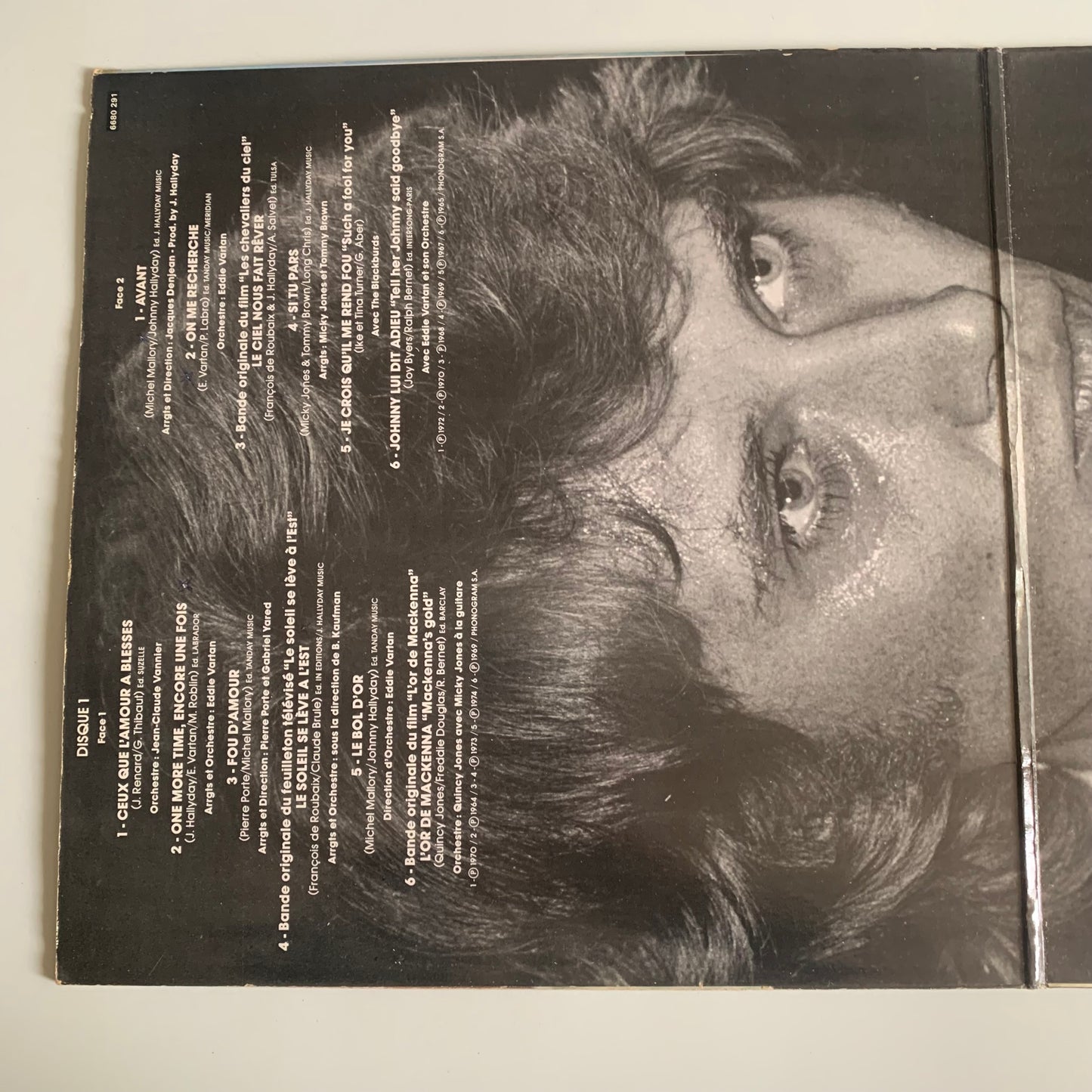 Johnny Hallyday - Ceux Que L’Amour A Blessés - Double LP 1980 Occasion