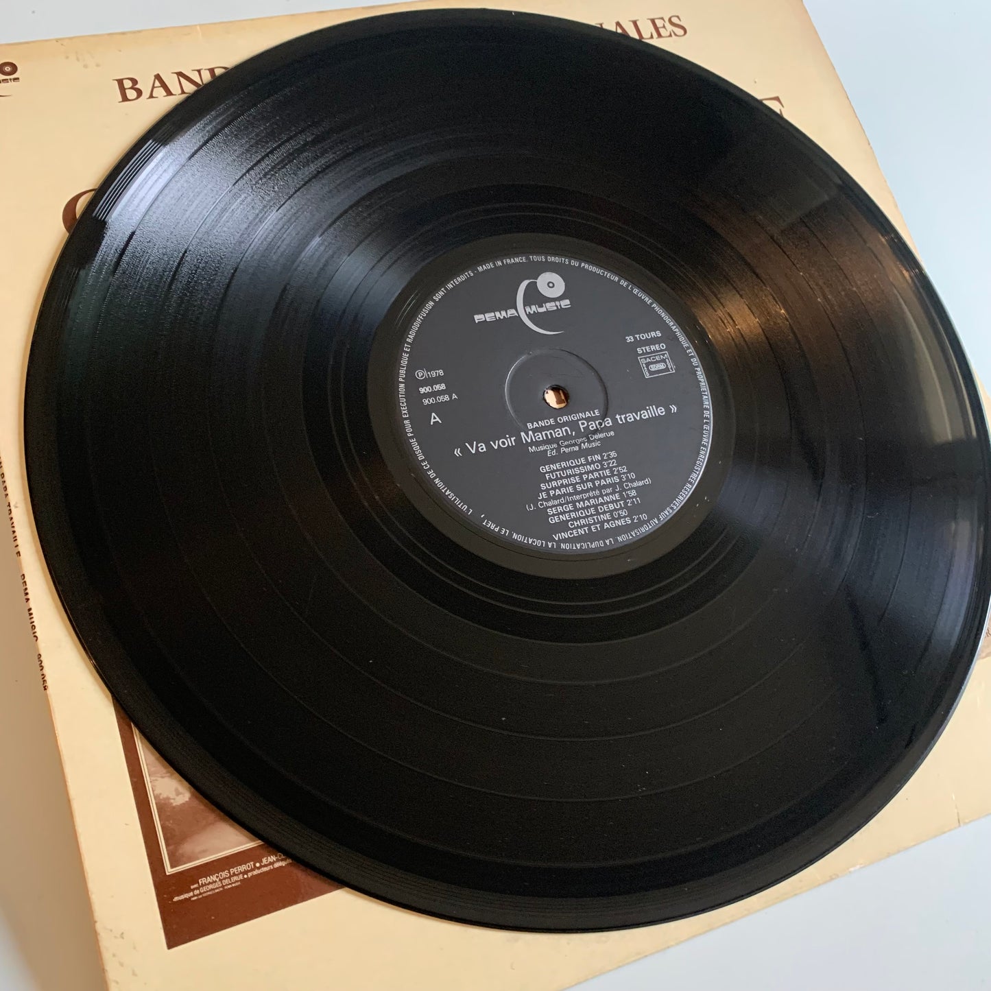 Georges Delerue - Bandes Sonores Originales: Va Voir Maman, Papa Travaille - Milady - Le Jeu Solitaire - LP 1978 Occasion