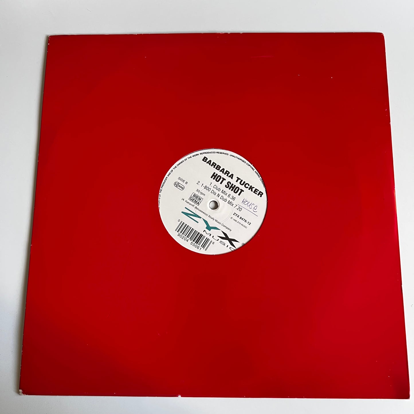 Barbara Tucker - Hot Shot - Single 1996
