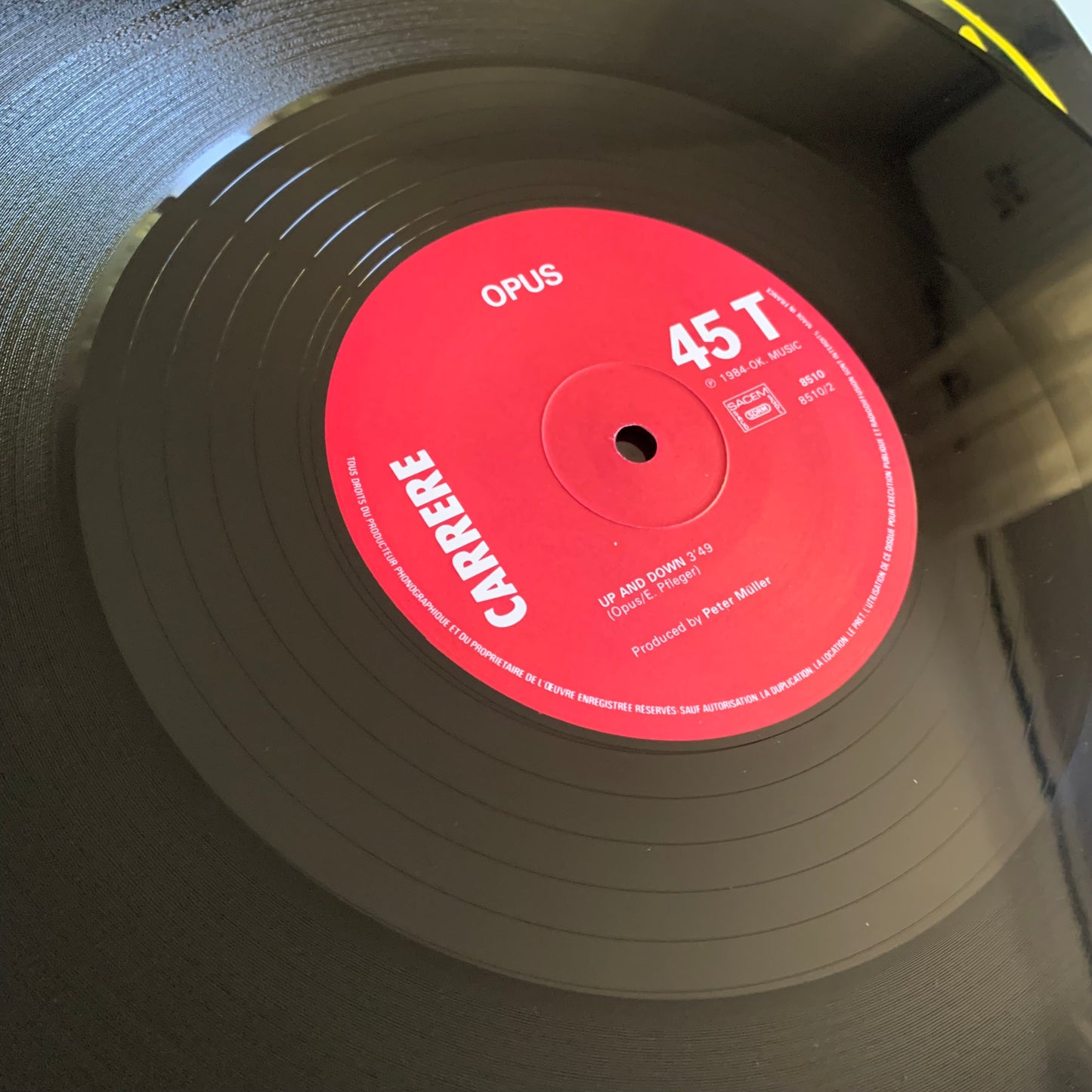 Opus - Live Is Life - Up And Down - Maxi Single 1984 Occasion