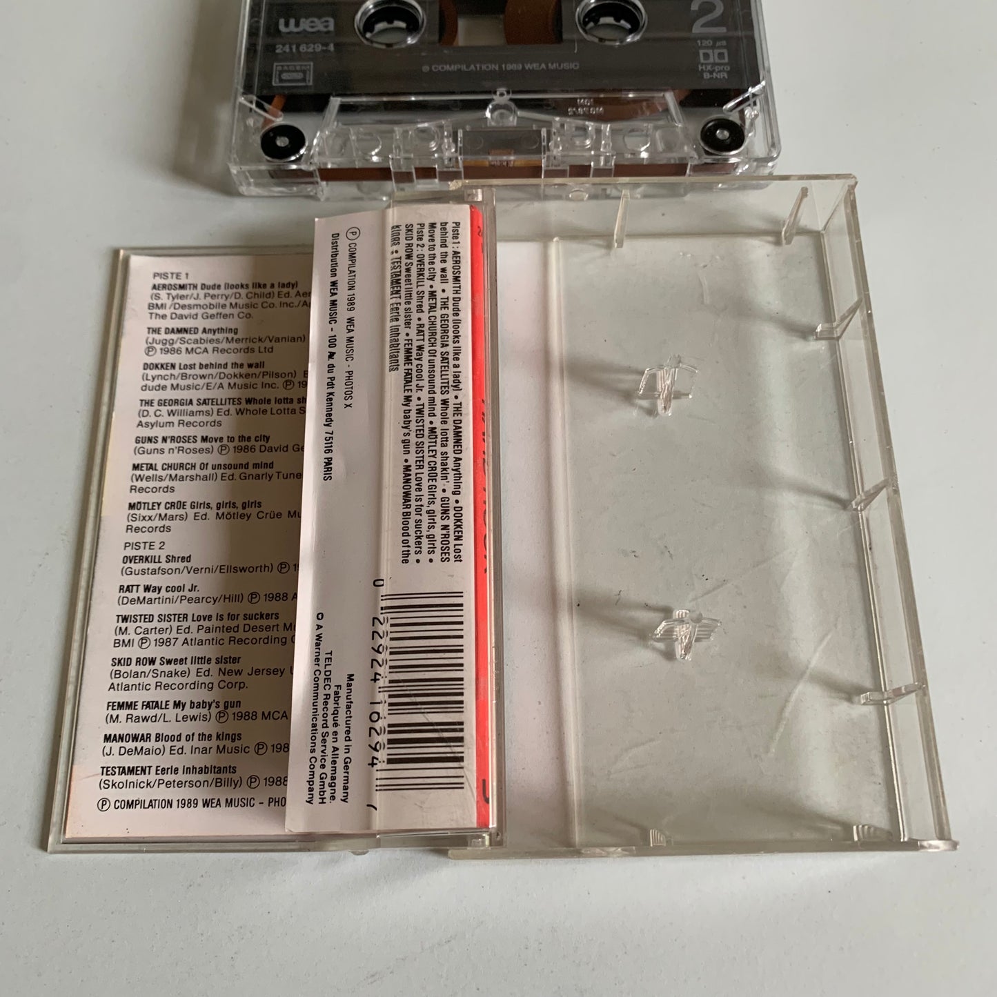 Variétés - La Route Des Tubes - Hard Rock - 1989 Occasion