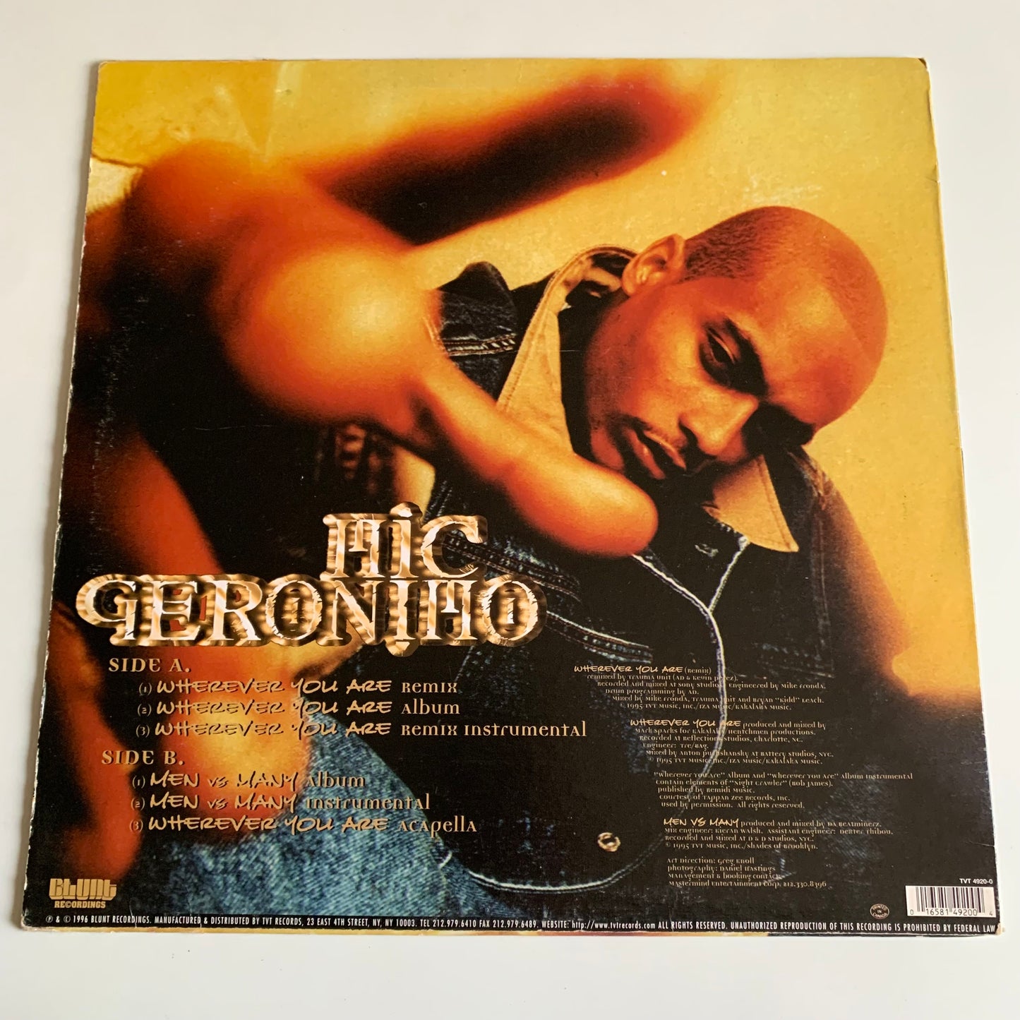 Mic Geronimo - Wherever You Are - Single 1996