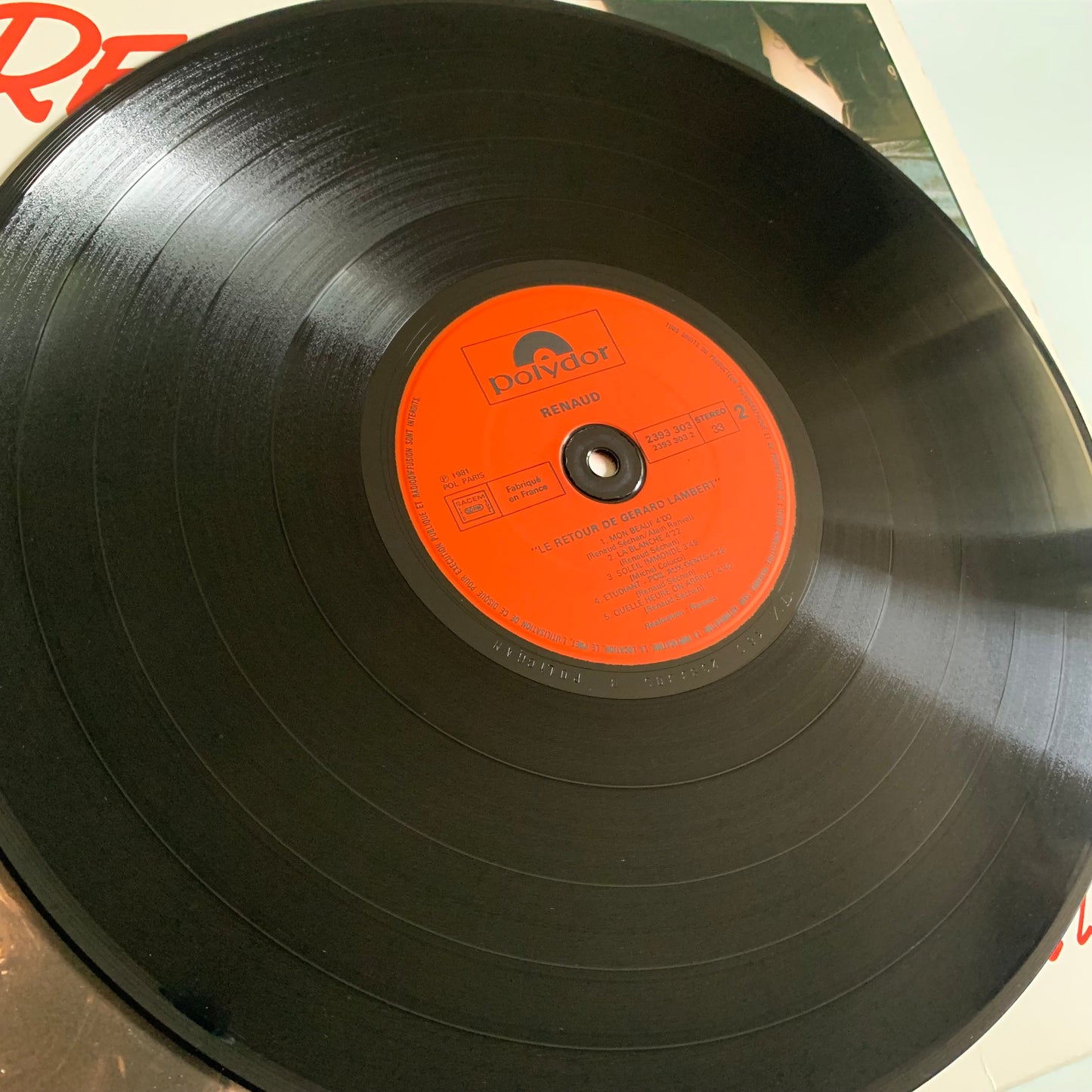 Renaud - Le Retour de Gérard Lambert - LP 1981 Occasion