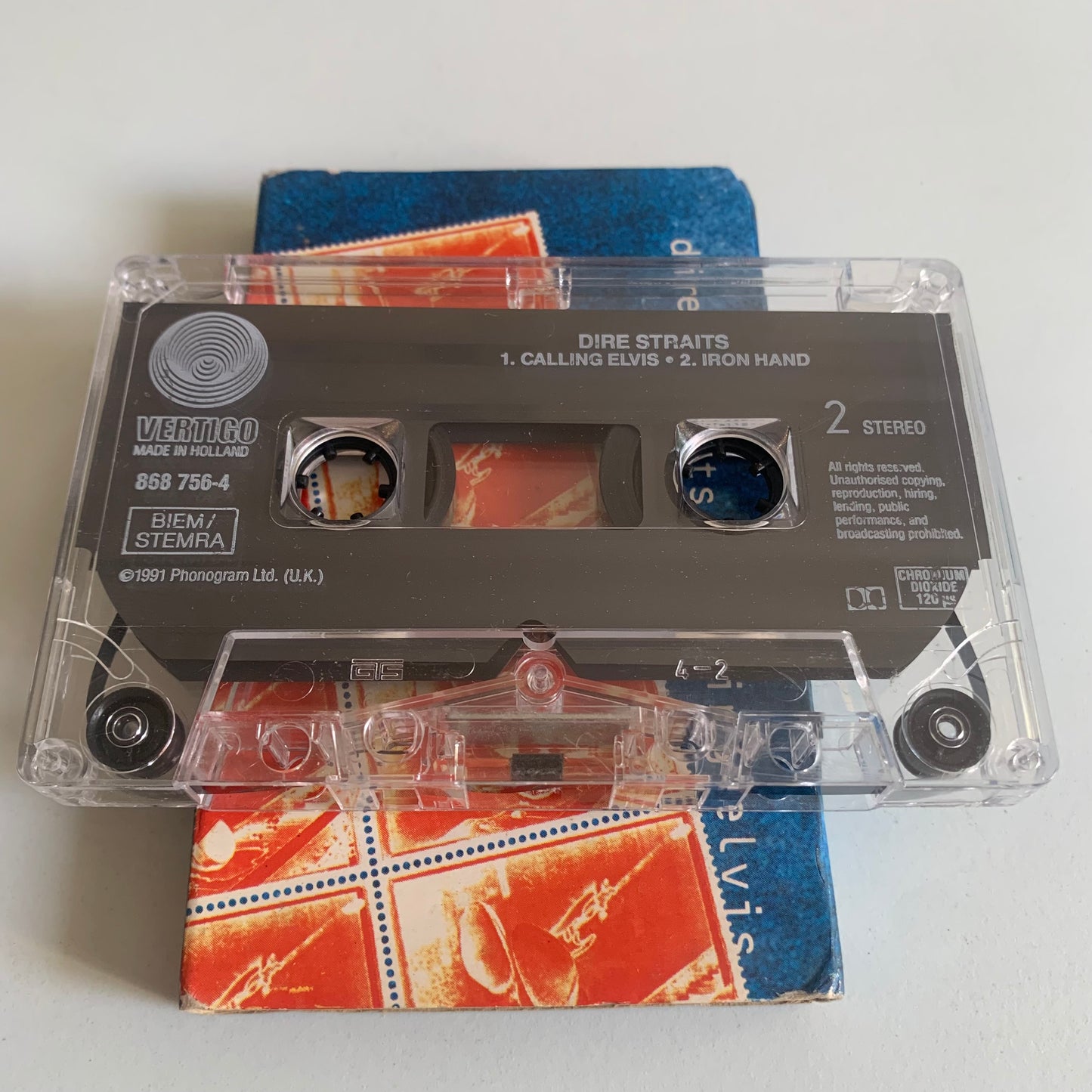 Dire Straits - Calling Elvis - Single 1991 Occasion