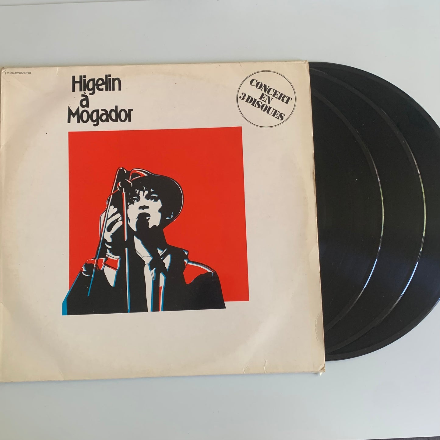 Jacques Higelin - Higelin A Mogador - Triple LP 1981 Occasion