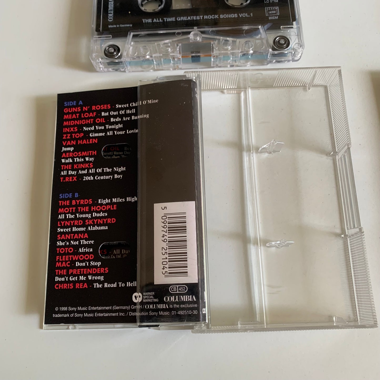 Variétés - The All Time Greatest Rock Songs Vol.1 - 1998 Occasion