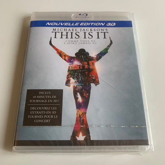 Michael Jackson - This Is It Nouvelle edition 3D - Promo 2010 Neuf