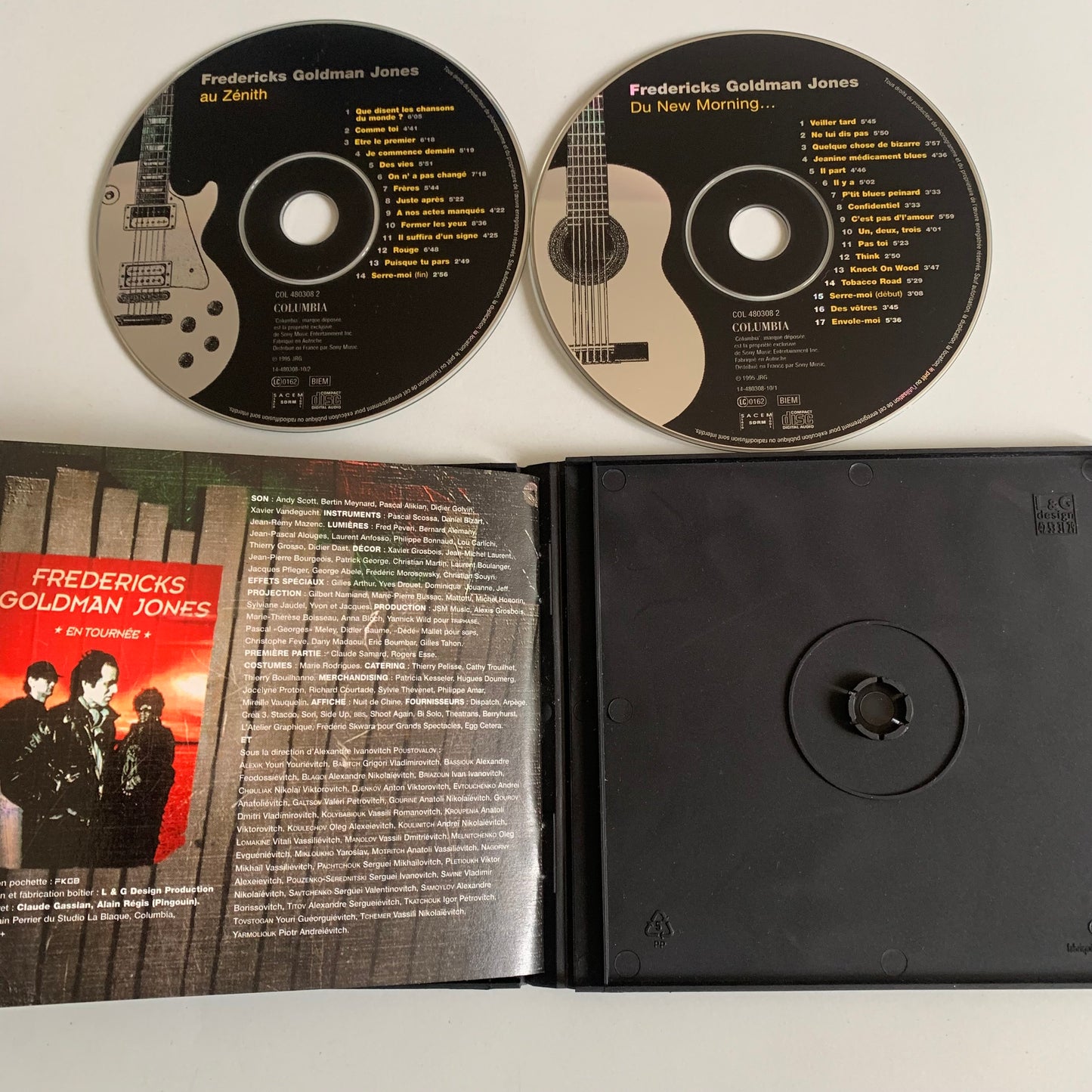 CD - Fredericks Goldman Jones - Du New Morning Au Zénith - 1995 Occasion