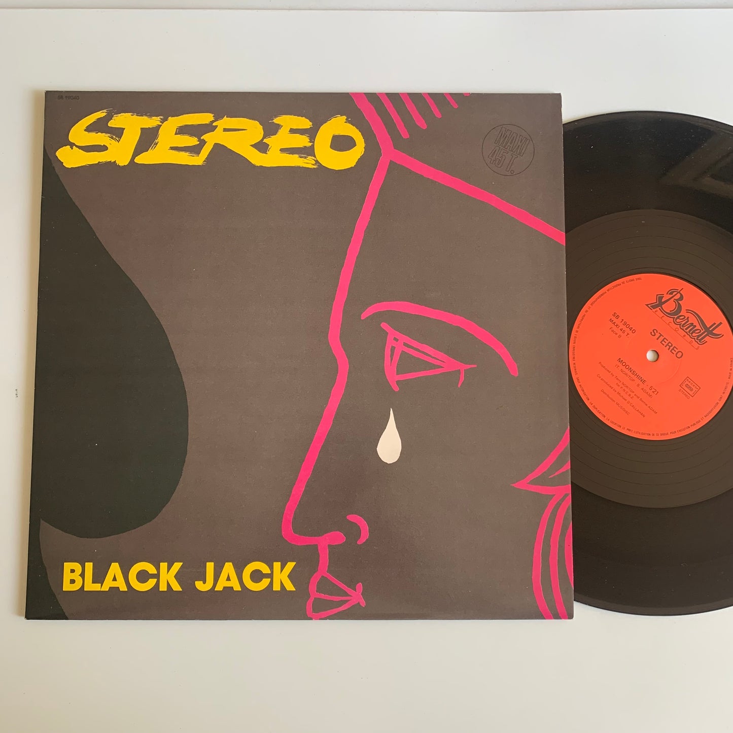 Stereo - Black Jack - Maxi 1985 Occasion