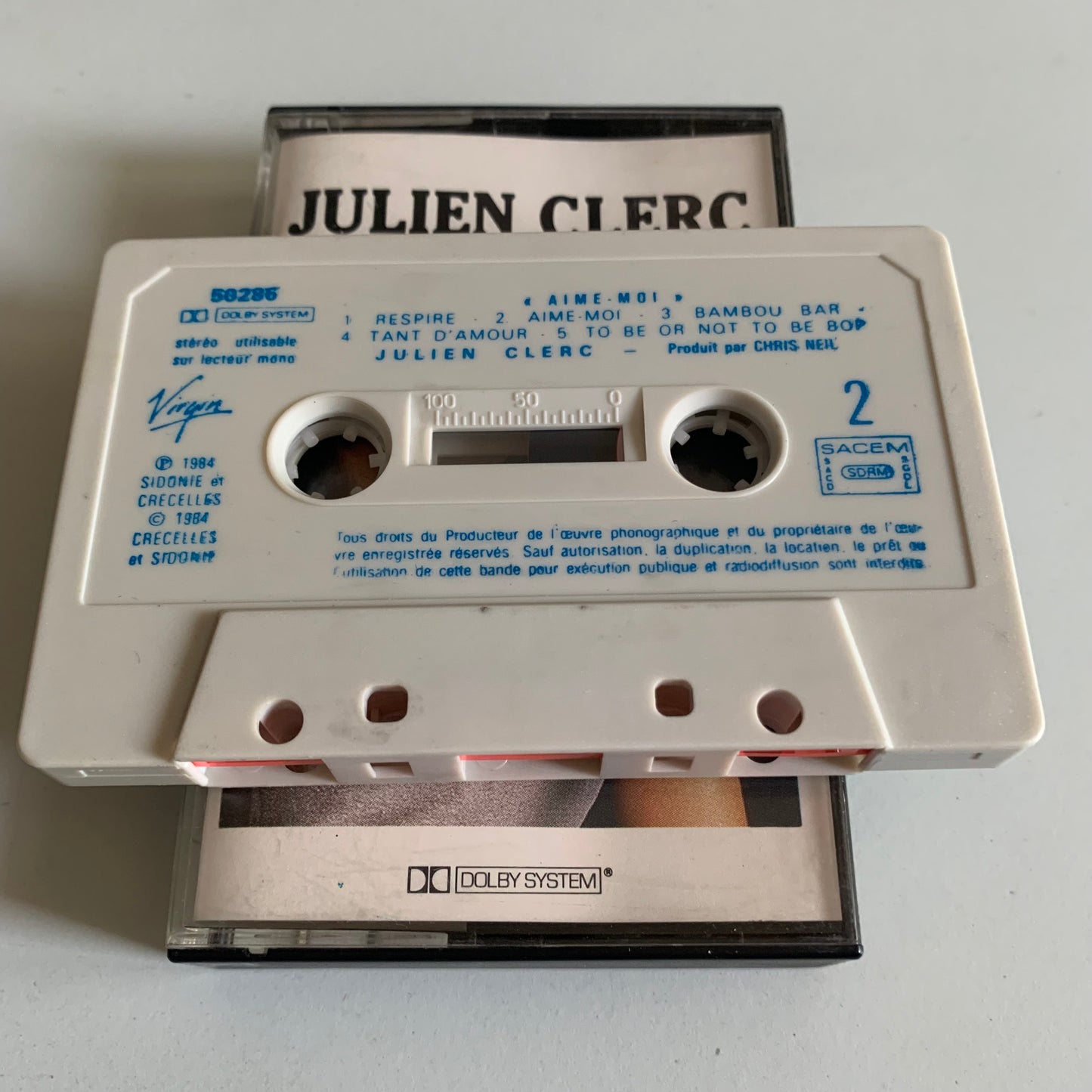 Julien Clerc - Aime Moi - 1984 Occasion