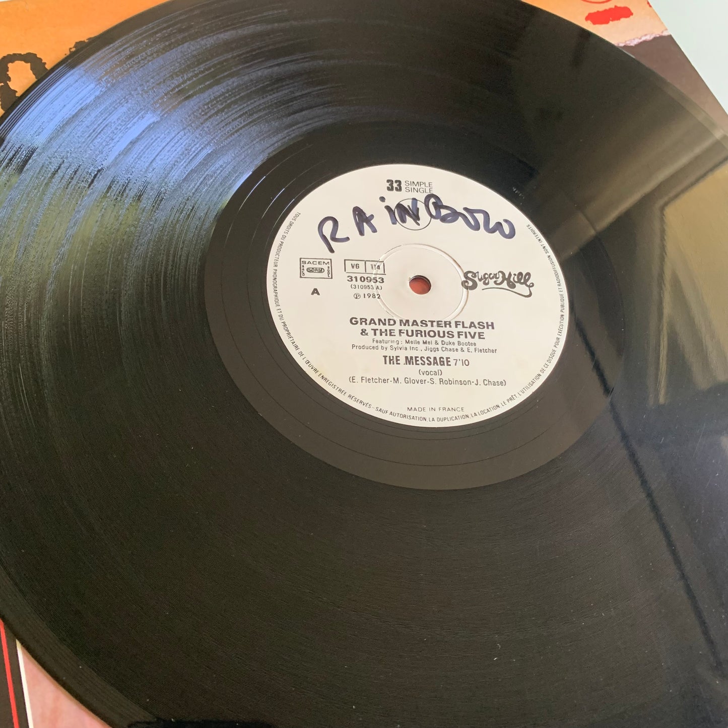 Grandmaster Flash & The Furious Five - The Message - Single 1982 Occasion