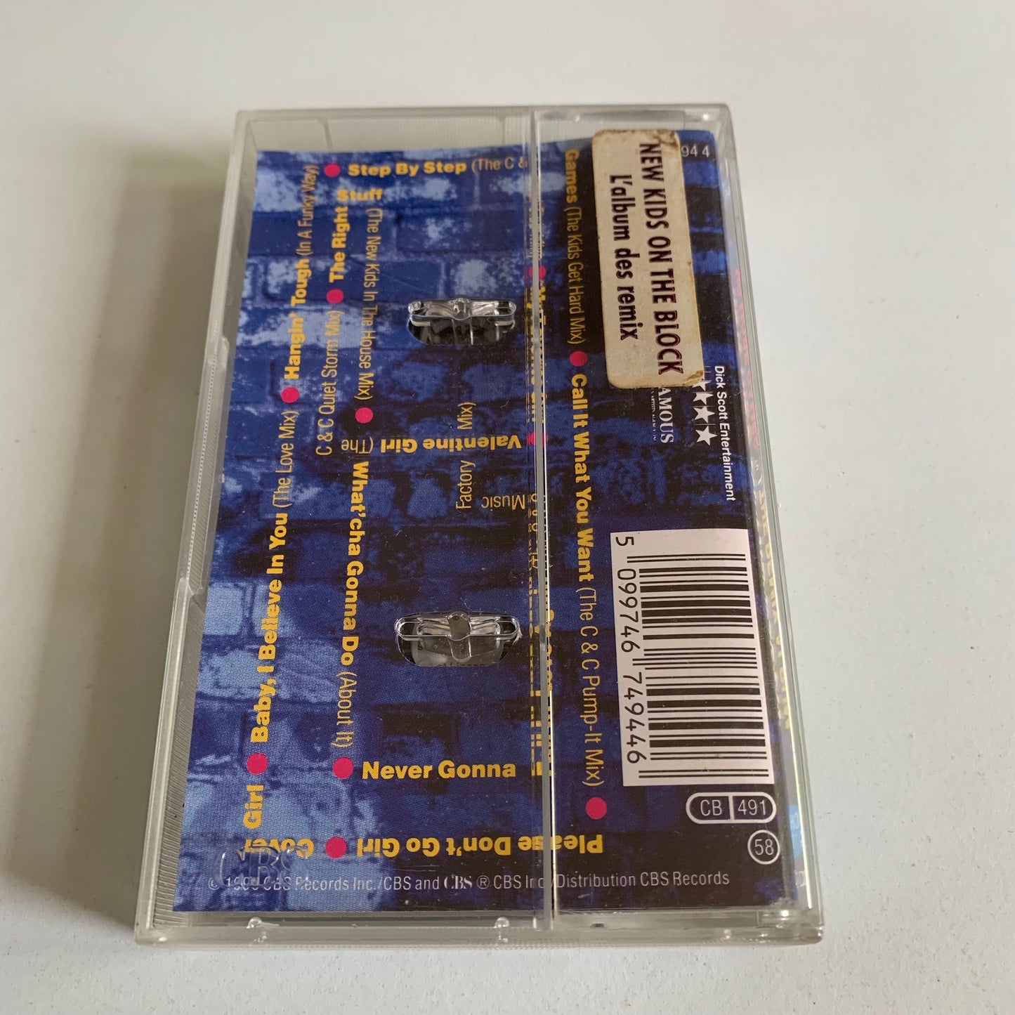 NKOTB New Kids On The Block - No More Games (The Remix Album) - 1990 Occasion