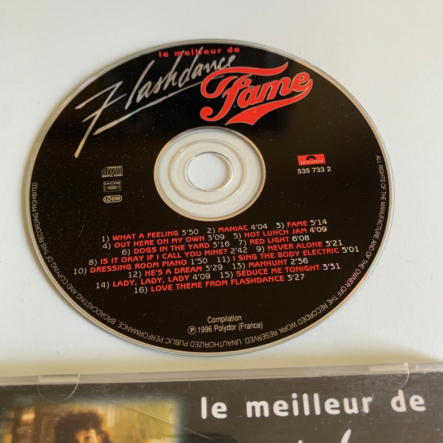 CD - Flashdance Fame - Le Meilleur - 1996 Occasion