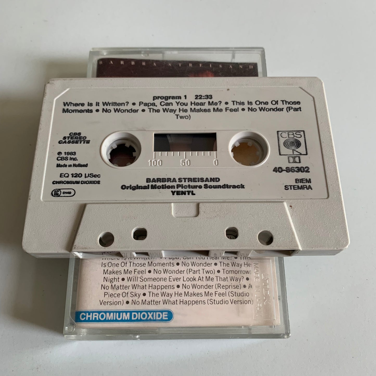 Barbra Streisand - Yentl - Original Motion Picture Soundtrack - 1983 Occasion