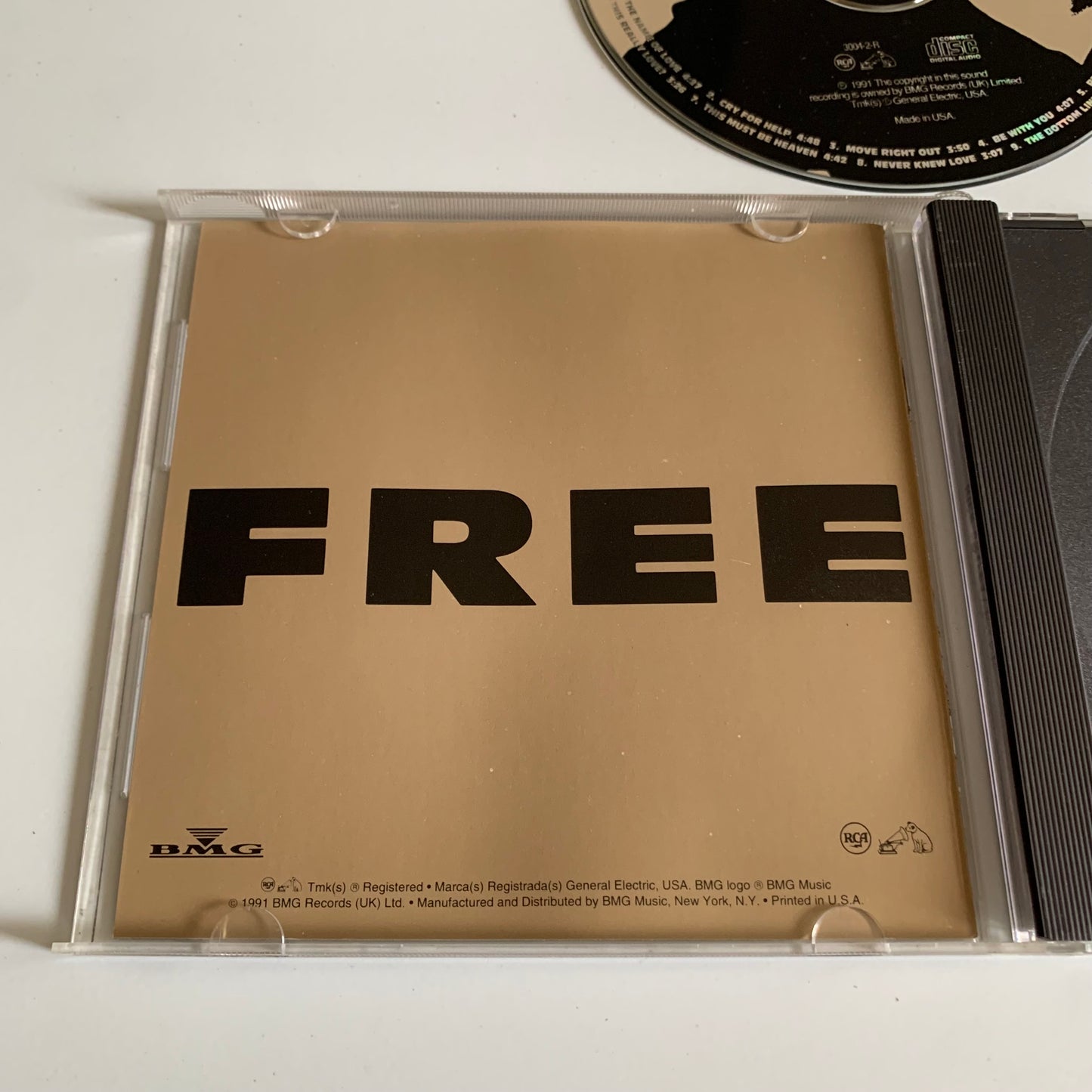 CD - Rick Astley - Free - 1991 Occasion